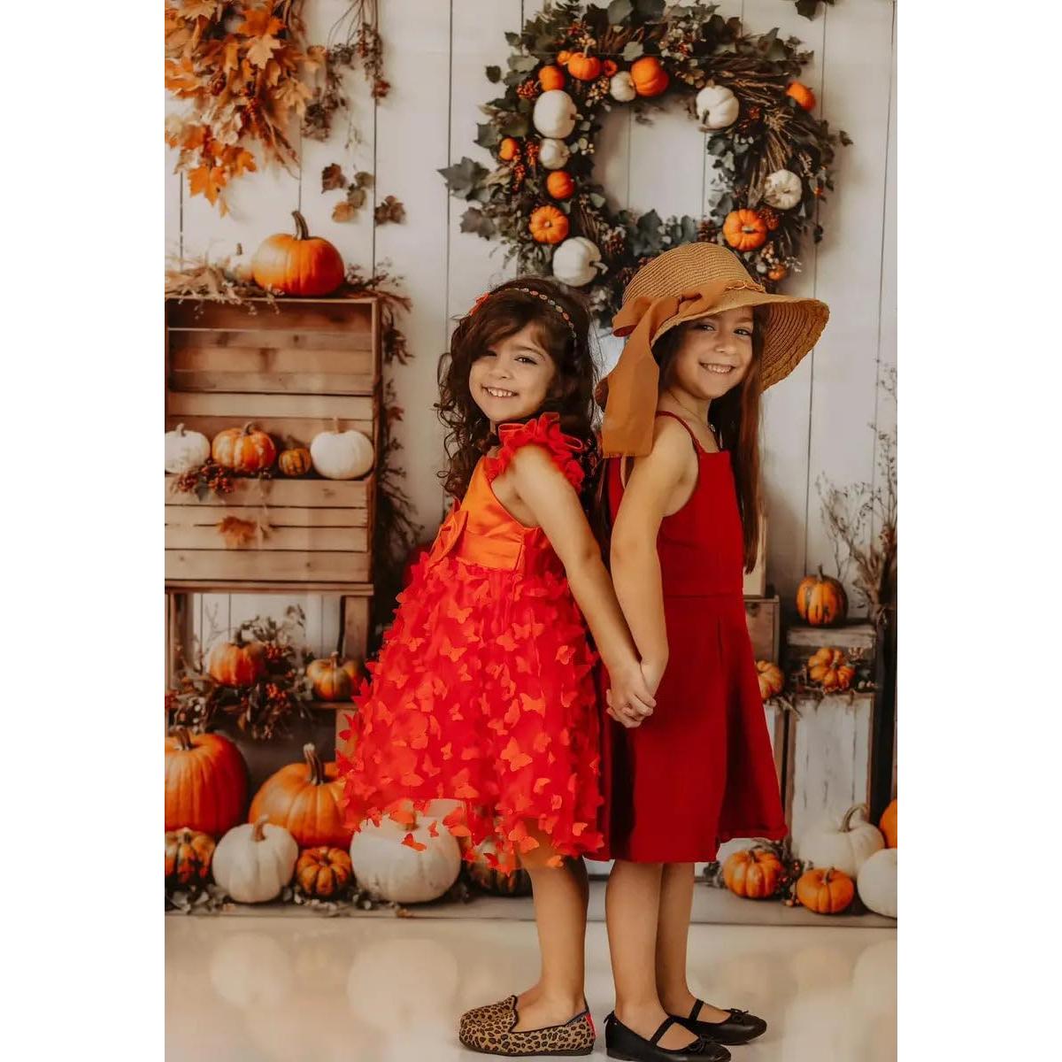 Fondo de Microfibra Otoño 2.2x1.5m Kate para Fotografía