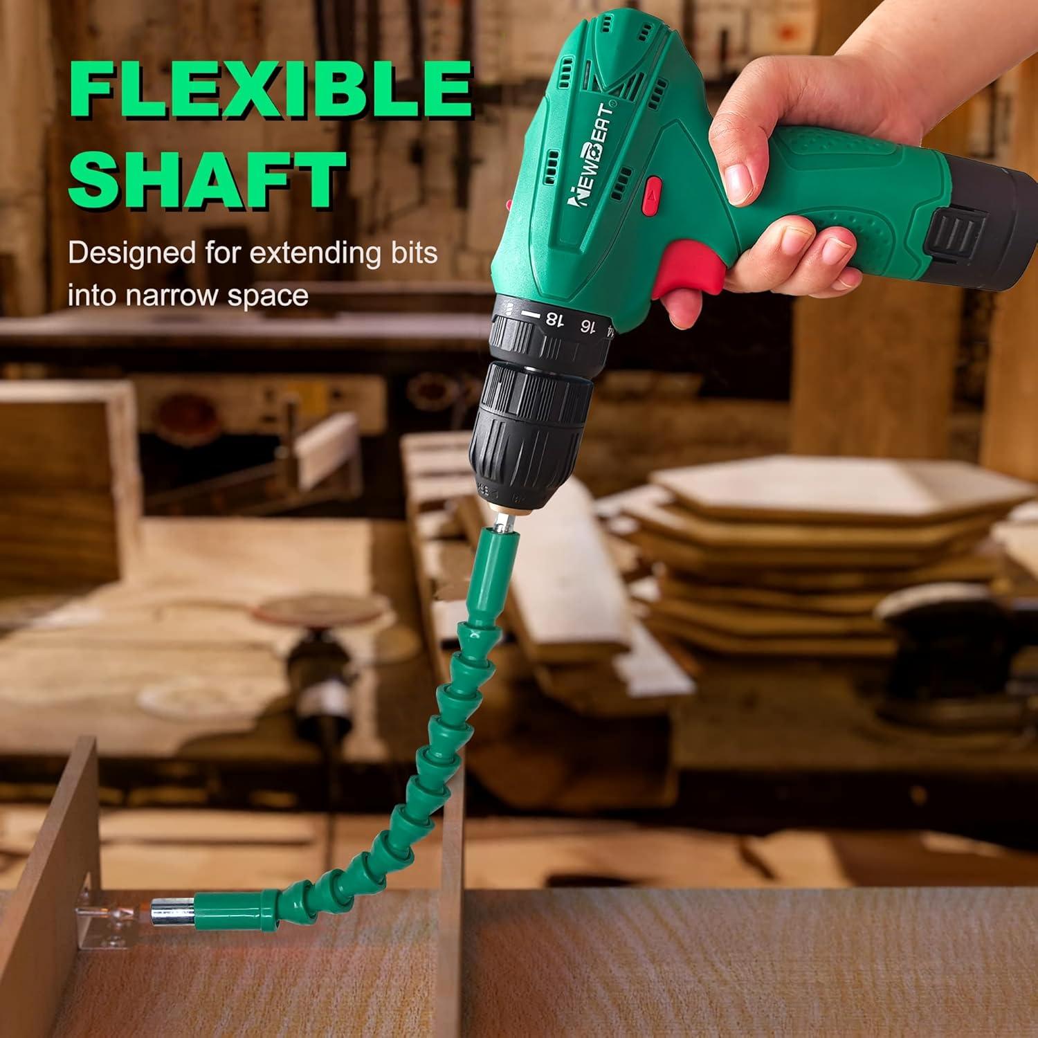 Juego de Taladros NEWBEAT 12V Inalámbrico con 2 Baterías