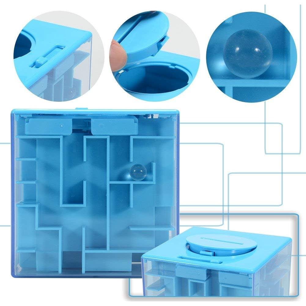 Caja de Rompecabezas de Dinero ThinkMax Azul 7.62cm