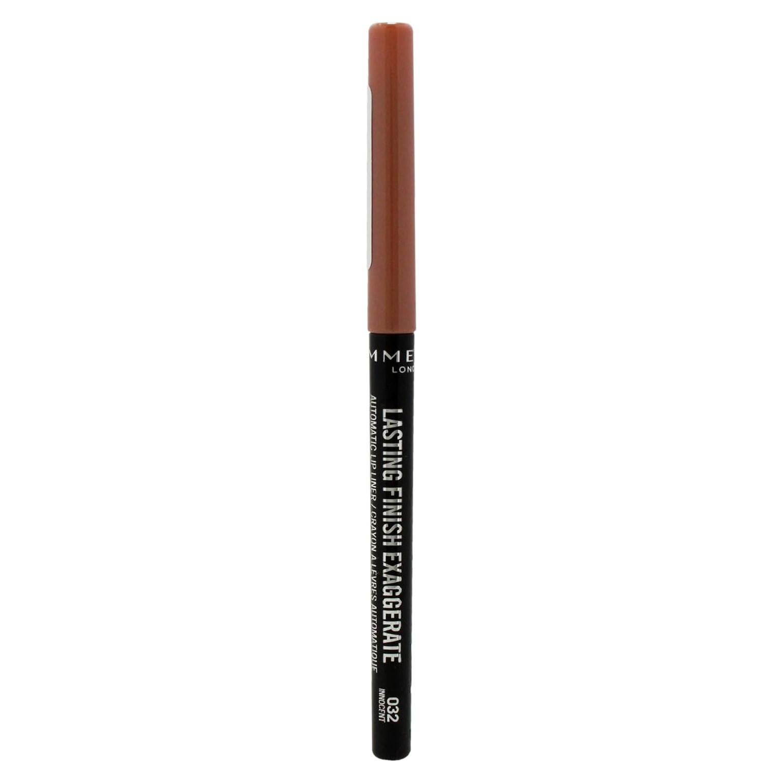 Lápiz Labial Automático Rimmel Lasting Finish Exaggerate 32 Inocente 0.28g