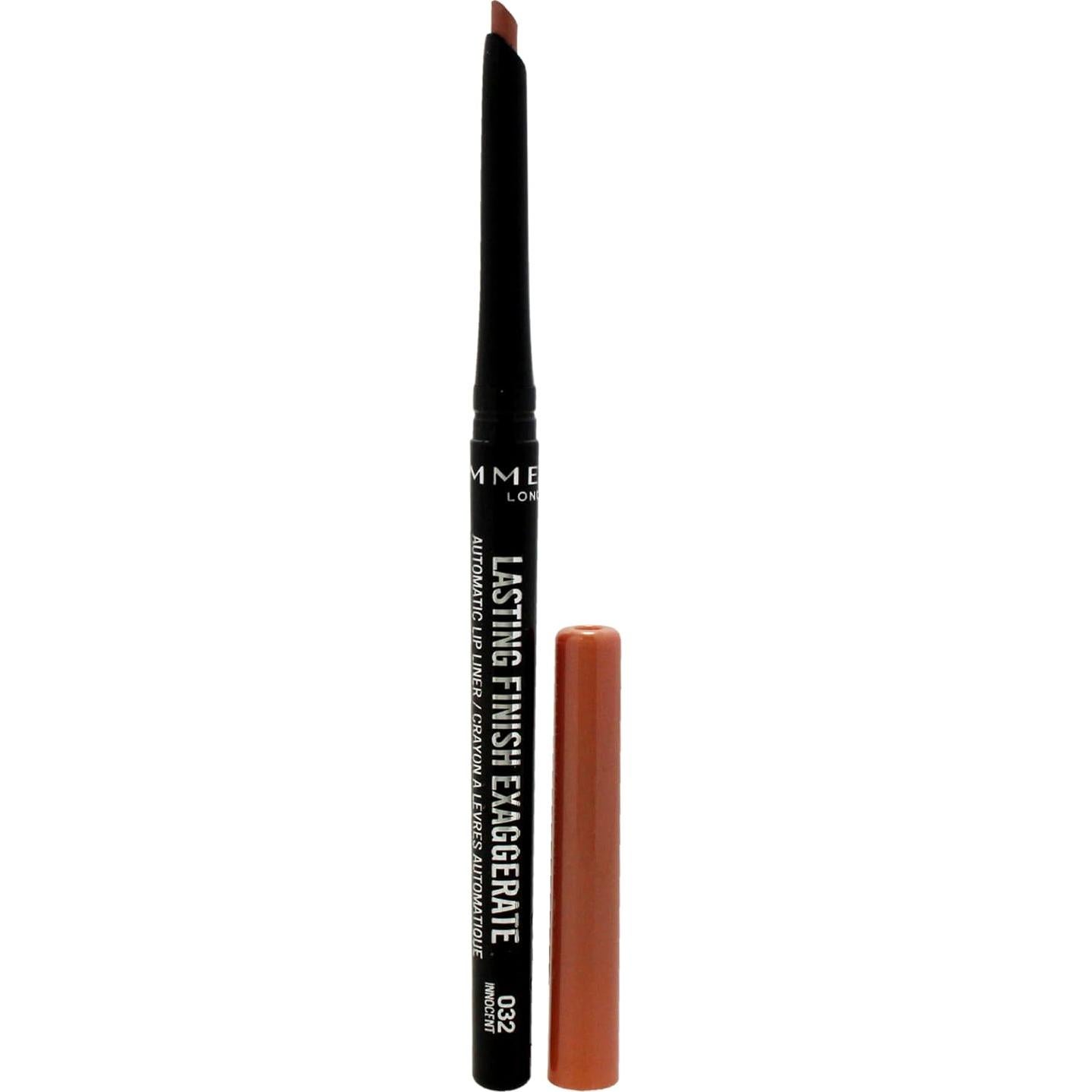 Lápiz Labial Automático Rimmel Lasting Finish Exaggerate 32 Inocente 0.28g