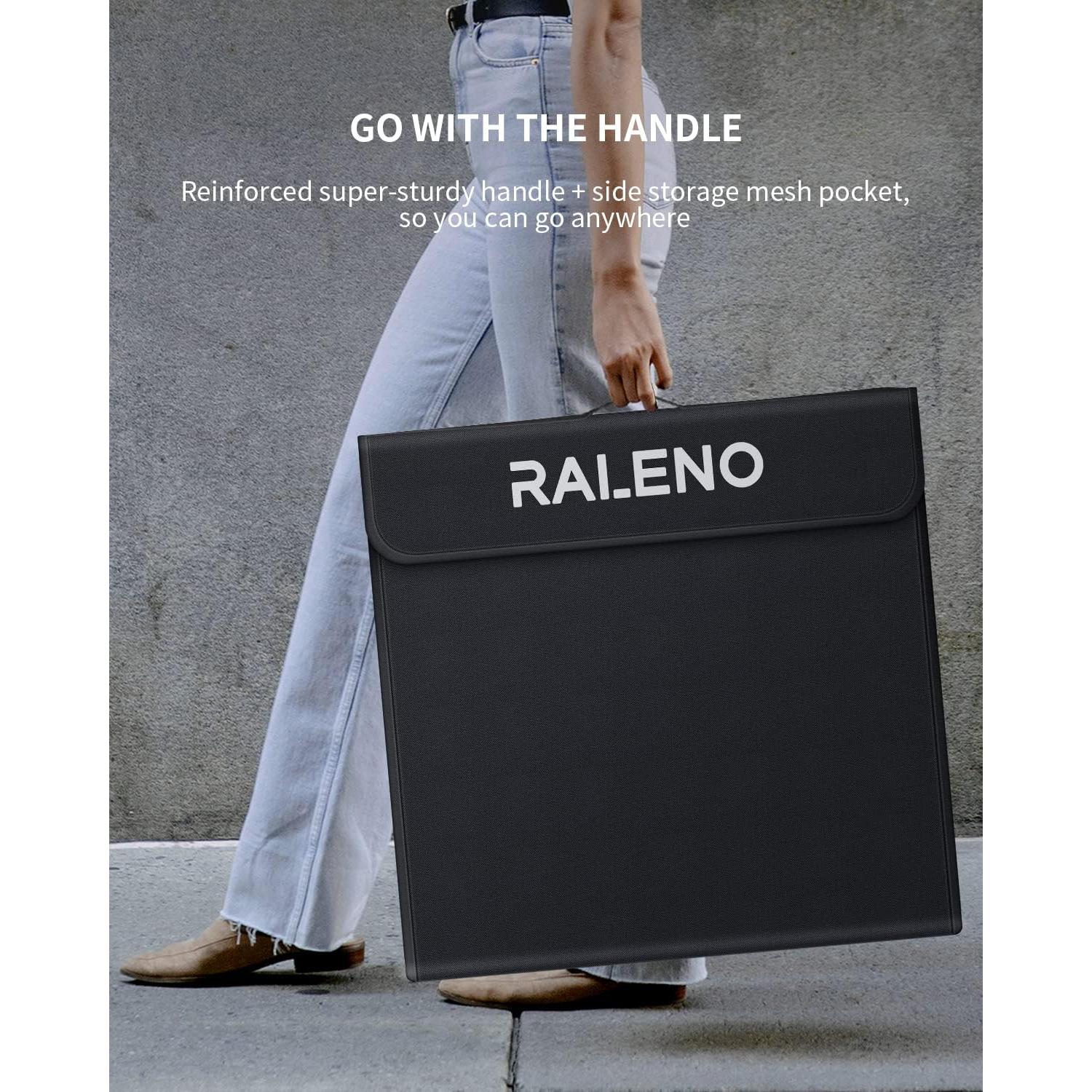 Caja de Luz Fotográfica RALENO 24x24" 65W 5500K 6 Fondos