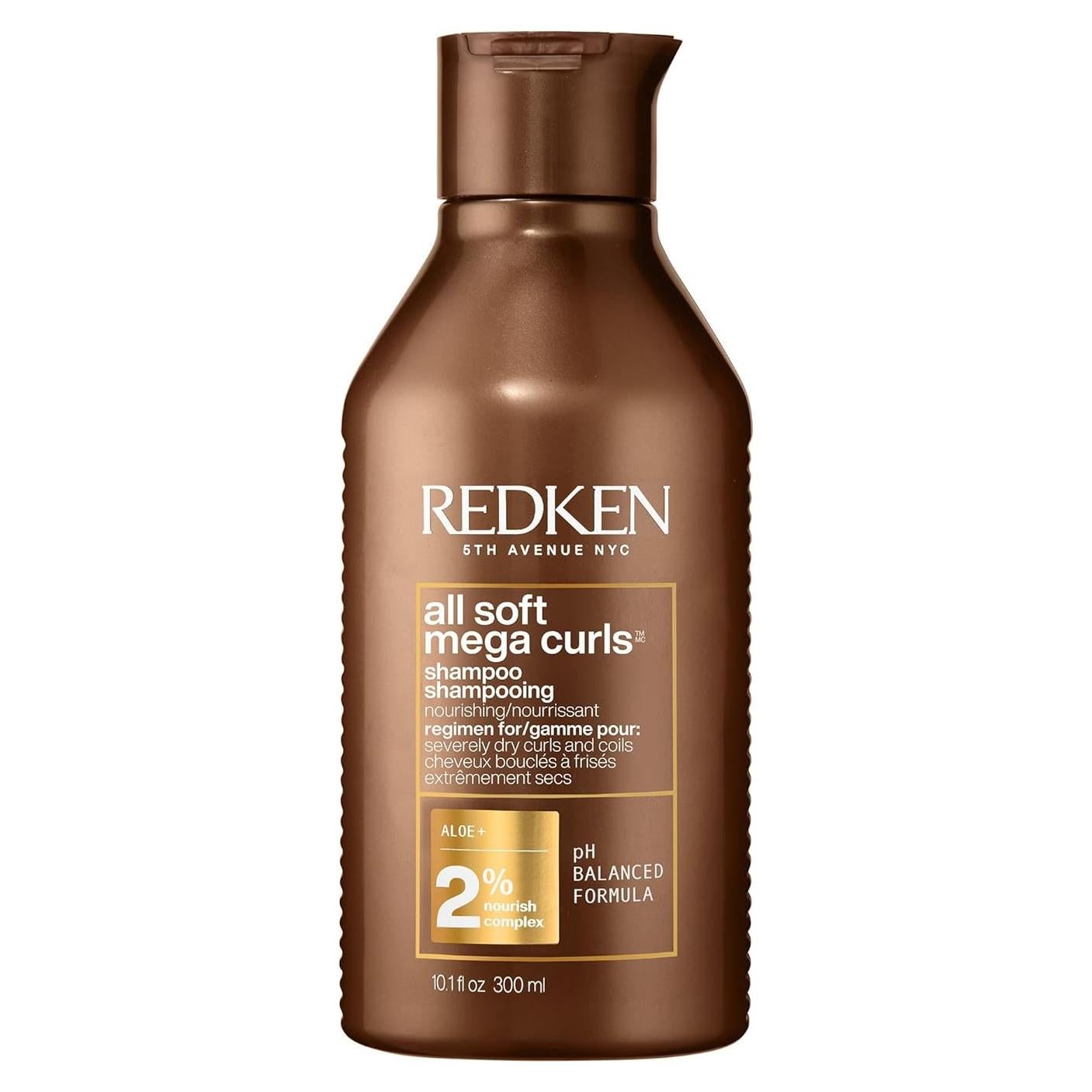 Champú Redken All Soft Mega Curls 287g - Cabello Rizado Seco