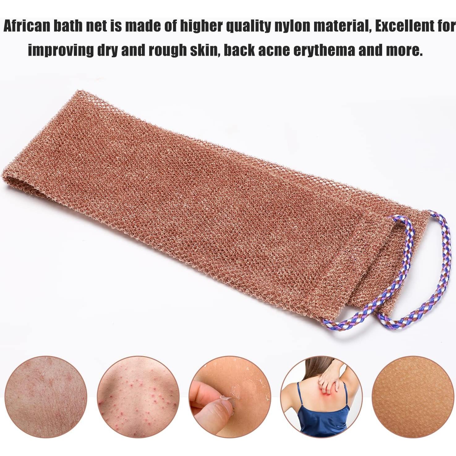 Esponja de Red Africana Exfoliante Yrarbil 3 Piezas 75 cm