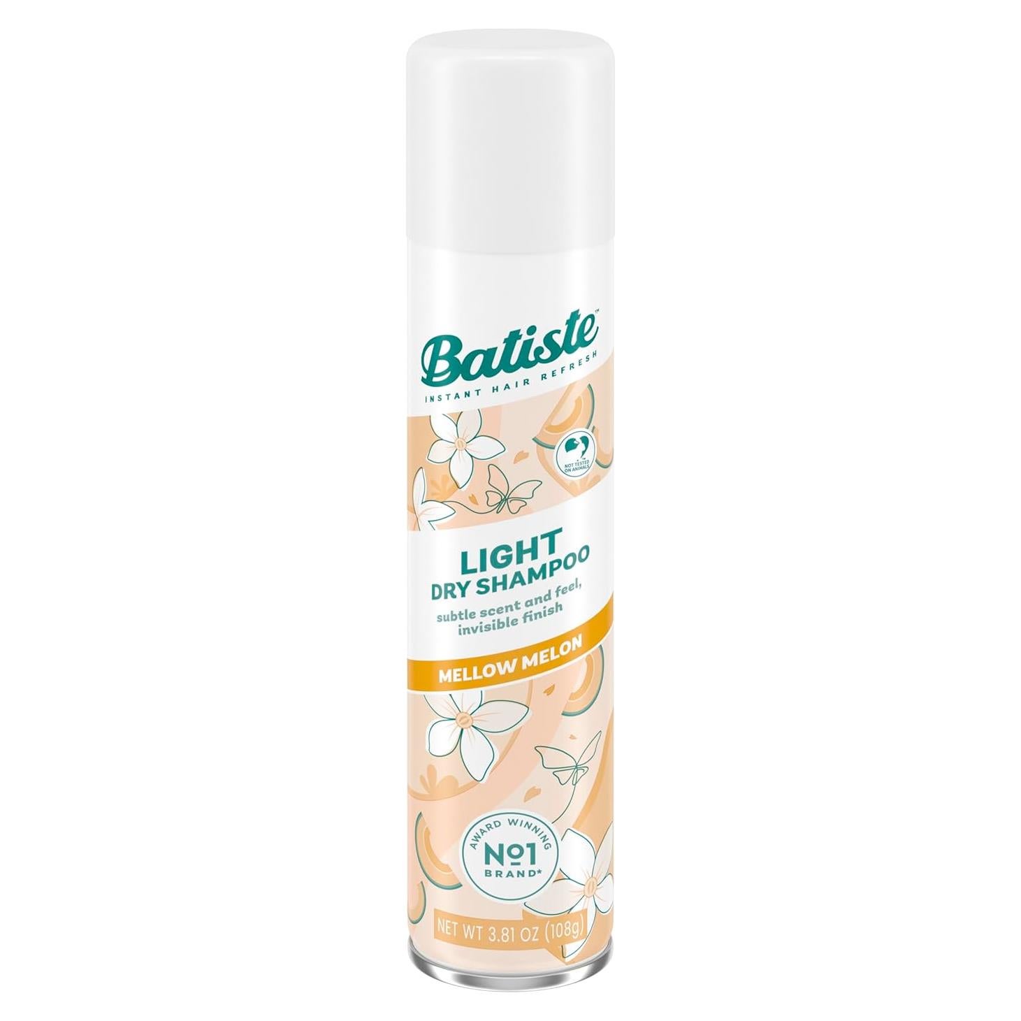 Champú Seco Batiste Ligero Melón Suave 108 g - Acabado Invisible