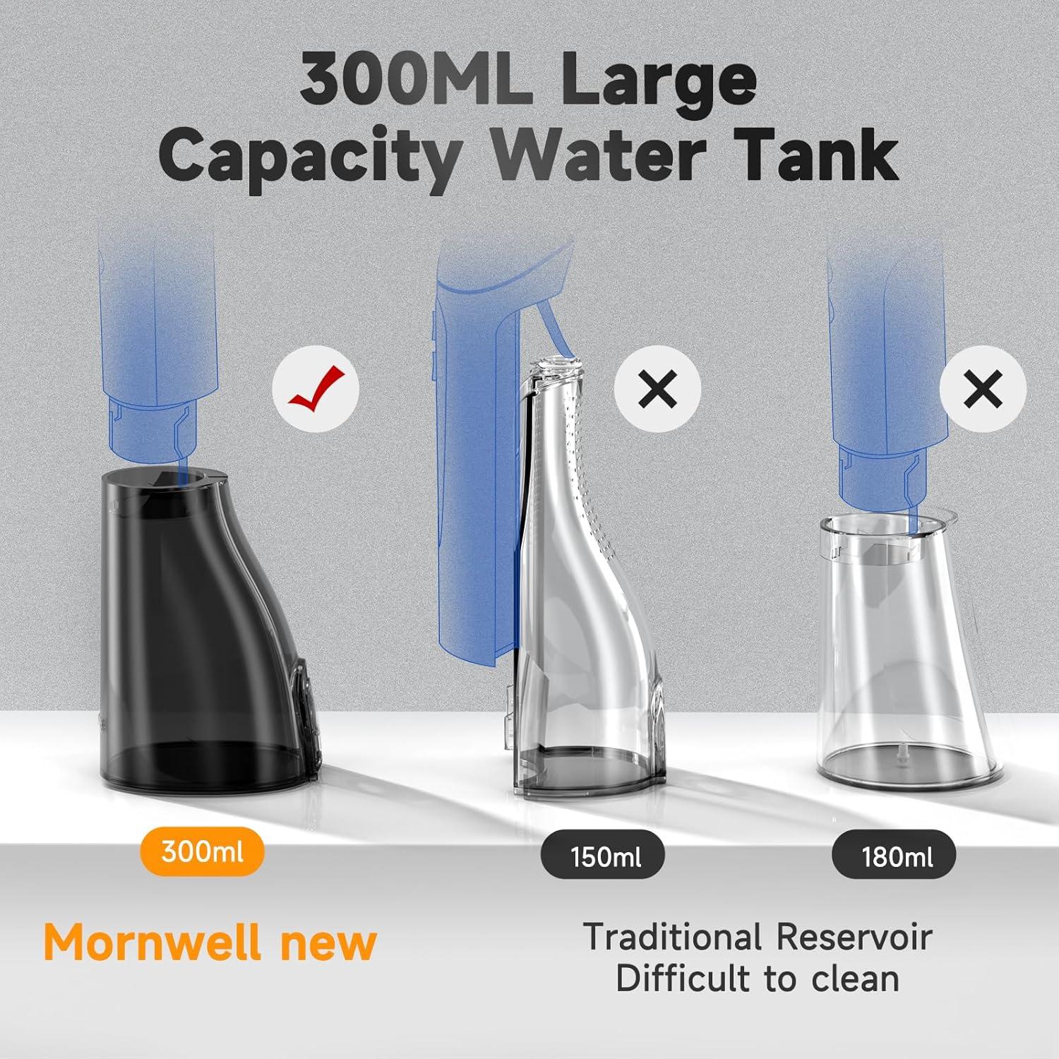 Hilo Dental Inalámbrico Mornwell F29 300ml Recargable USB