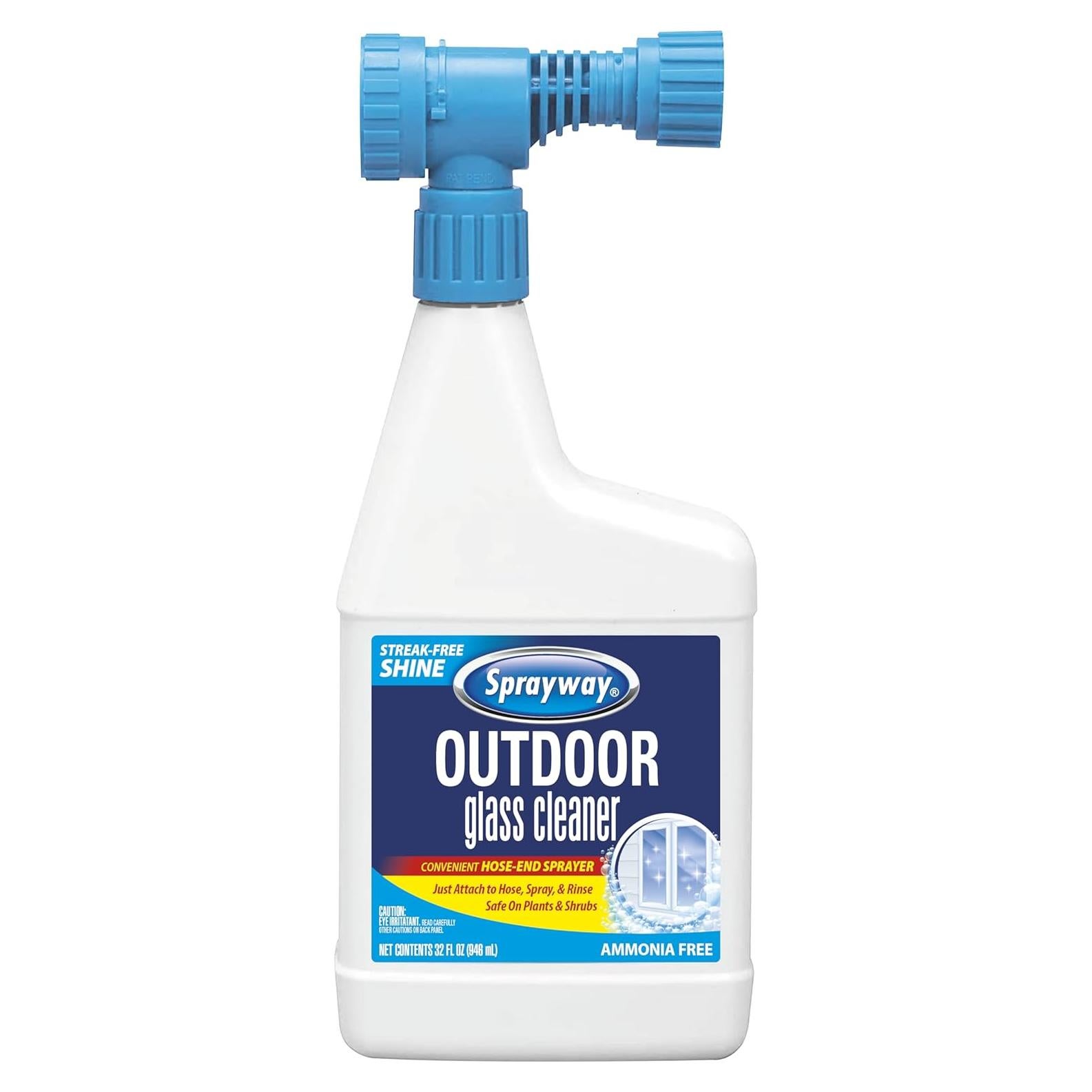 Limpiador de Vidrios Sprayway 0.95L - Brillo Sin Rayas