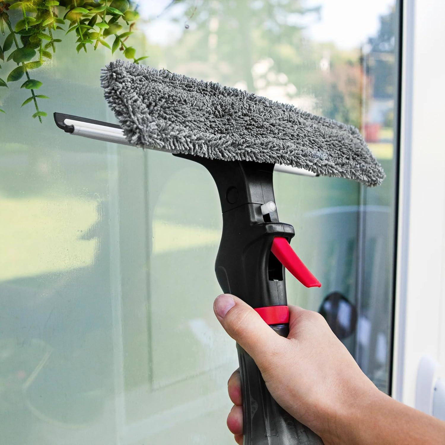 Limpiaparabrisas 3 en 1 Libman con botella y paño microfibra