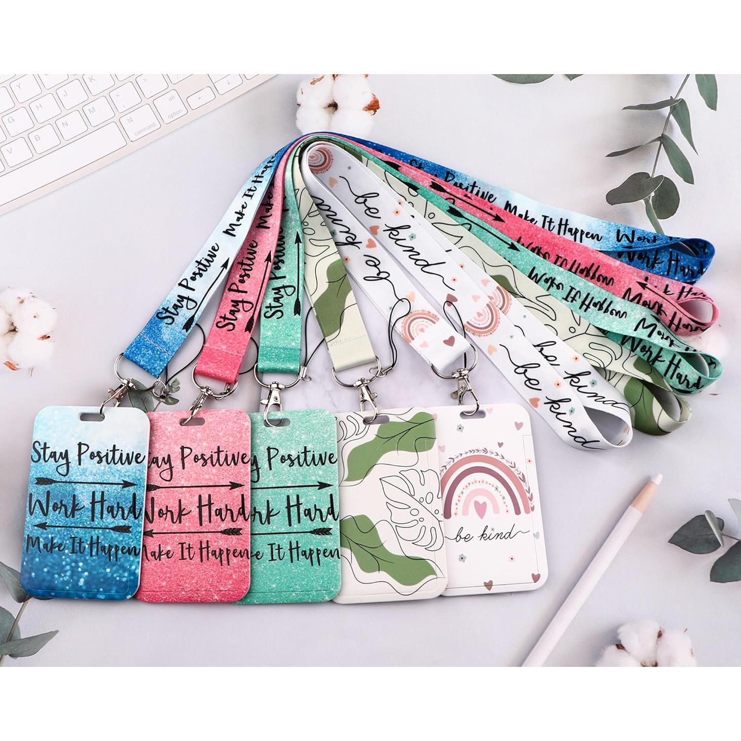 Lanyard ID Juanooo con Carrete Retráctil Hoja 49 cm