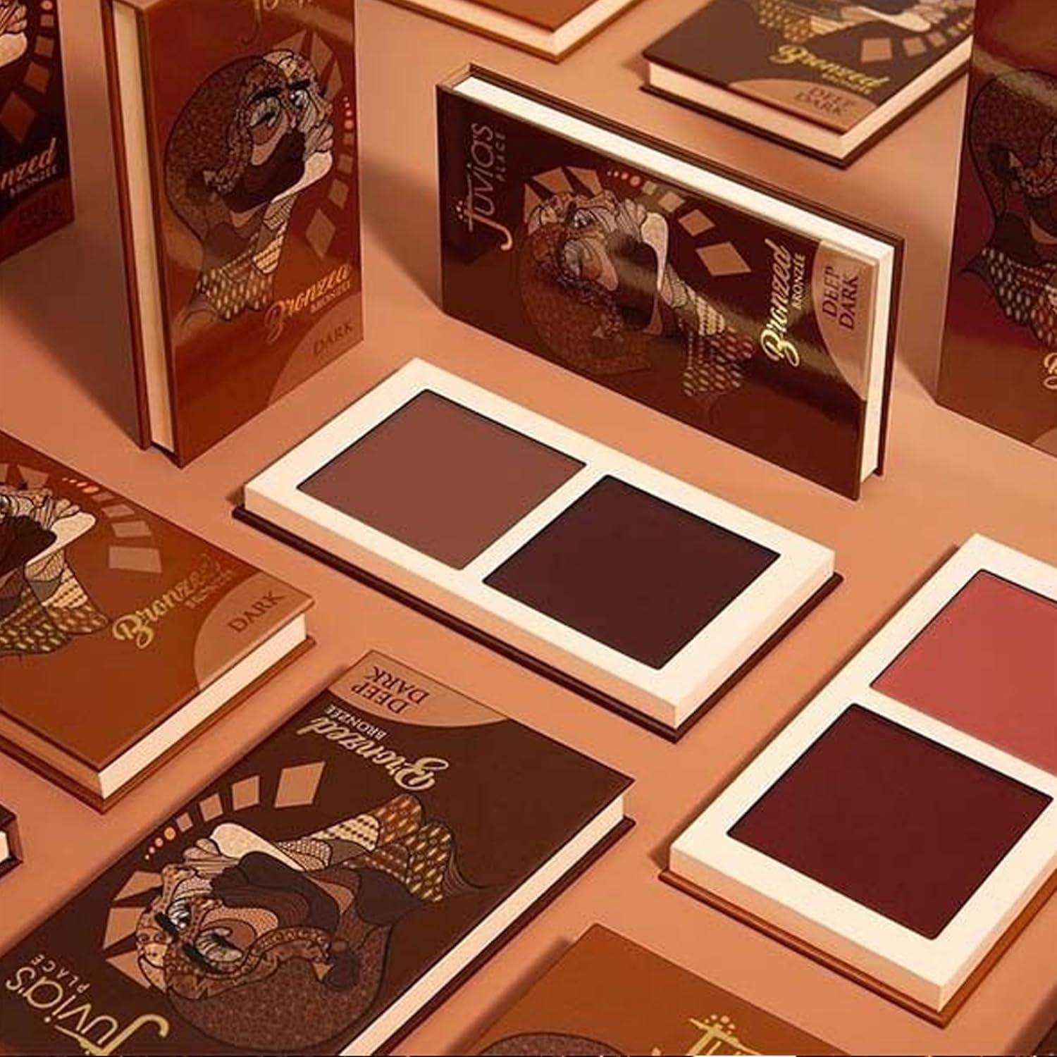 Dúo Bronceador Mate Suave Juvia's Place - Tonos Oscuros