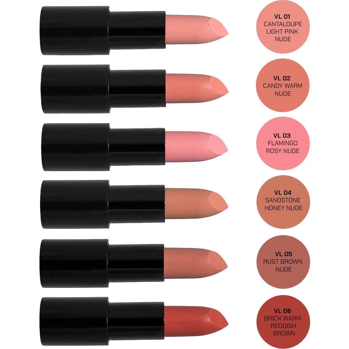 Lápiz Labial Mate Radiant Professional 01 Cantaloupe 32g