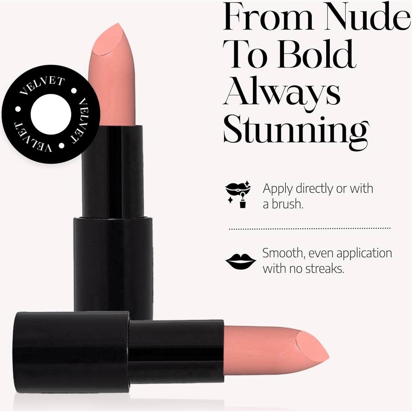 Lápiz Labial Mate Radiant Professional 01 Cantaloupe 32g