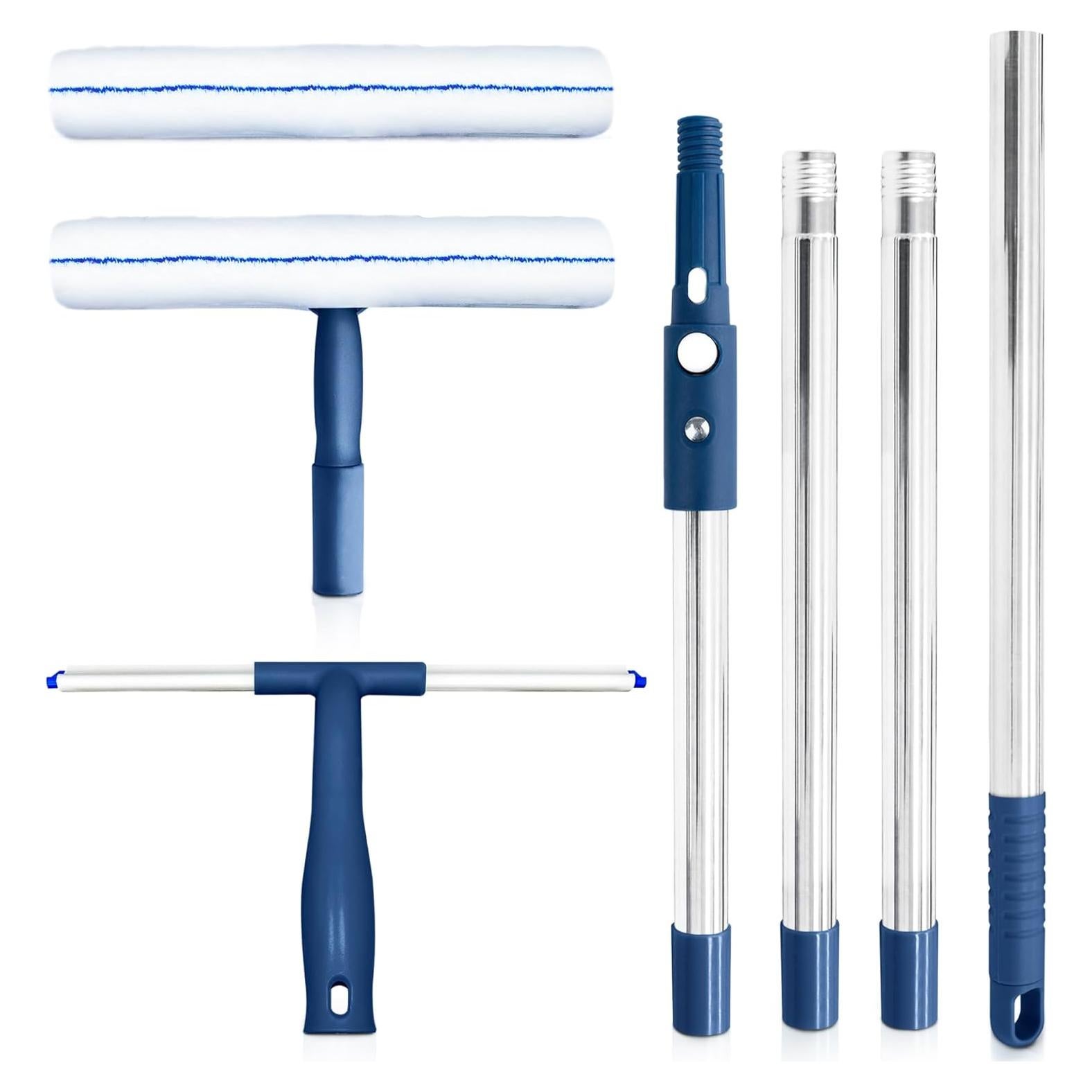 Kit de Limpieza de Ventanas DSV 157.48 cm con Mango Extensible