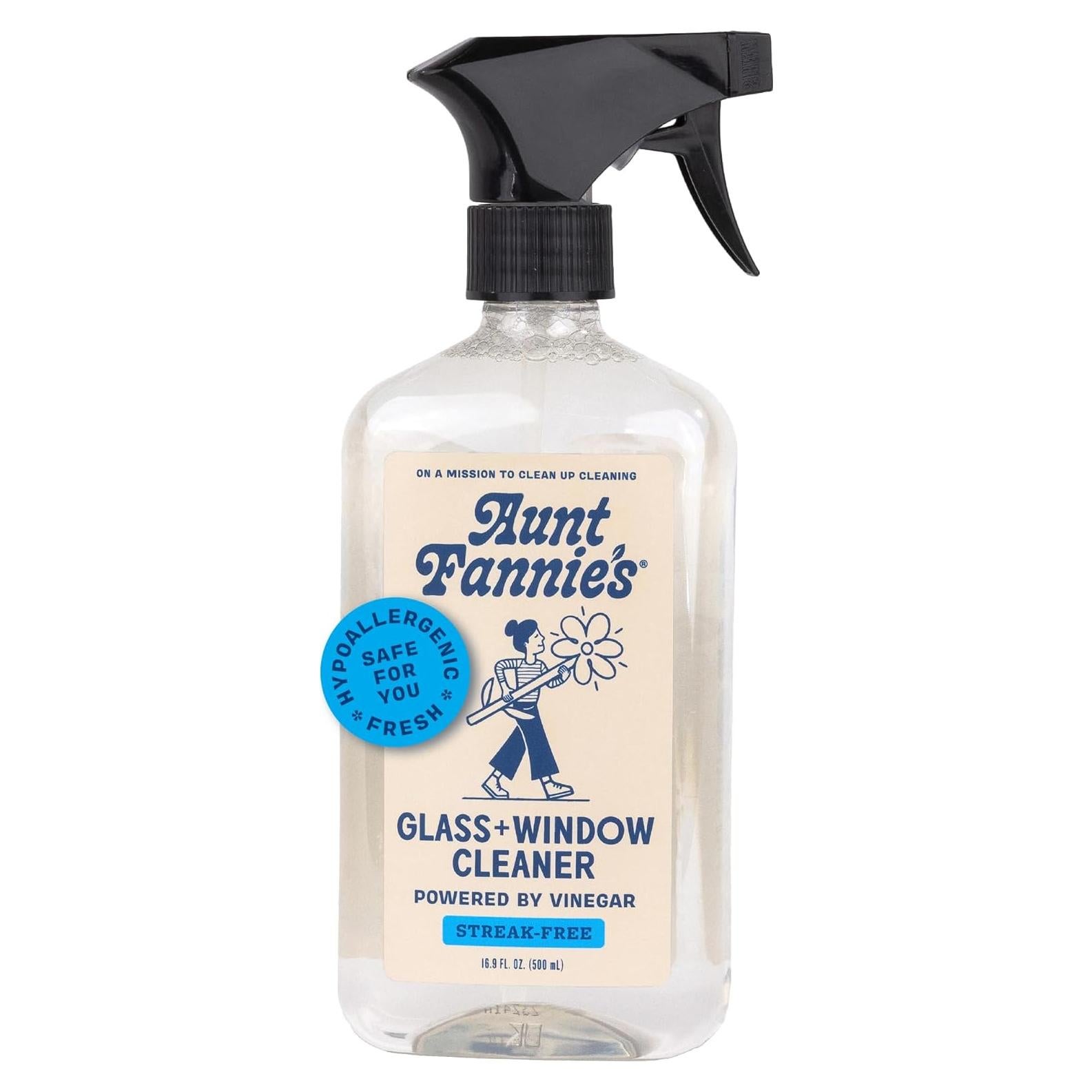 Spray de Limpieza de Vidrios y Ventanas Aunt Fannie 500ml