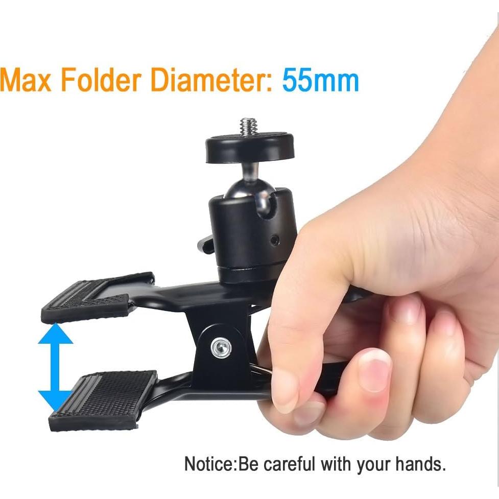 Soporte de Abrazadera para Cámara KAGYUKU 2 Paquetes 360°