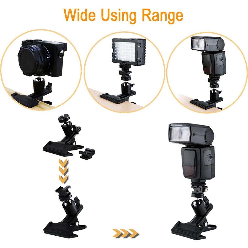 Soporte de Abrazadera para Cámara KAGYUKU 2 Paquetes 360°