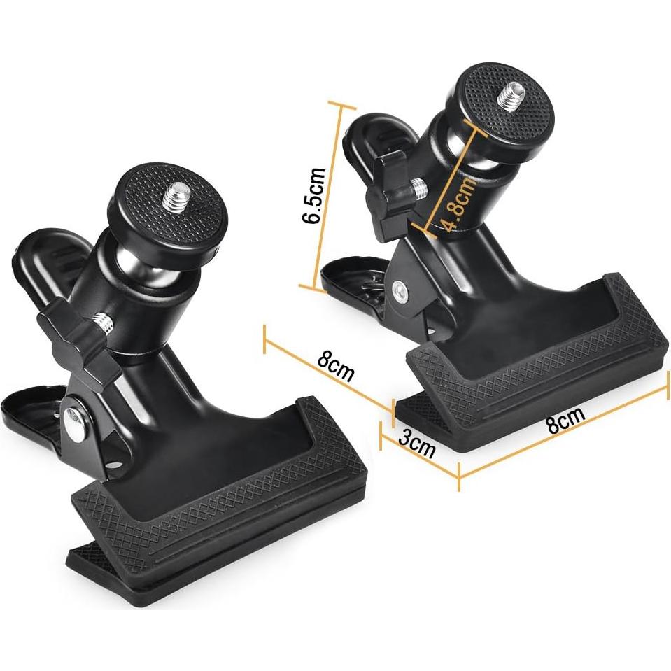 Soporte de Abrazadera para Cámara KAGYUKU 2 Paquetes 360°