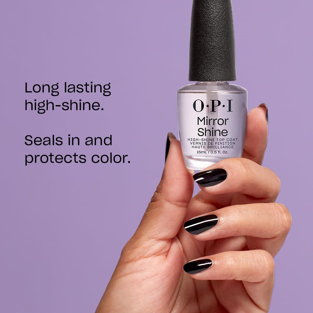 Laca de Uñas OPI Top Coat Brillo Espejo 80.5g Secado Rápido