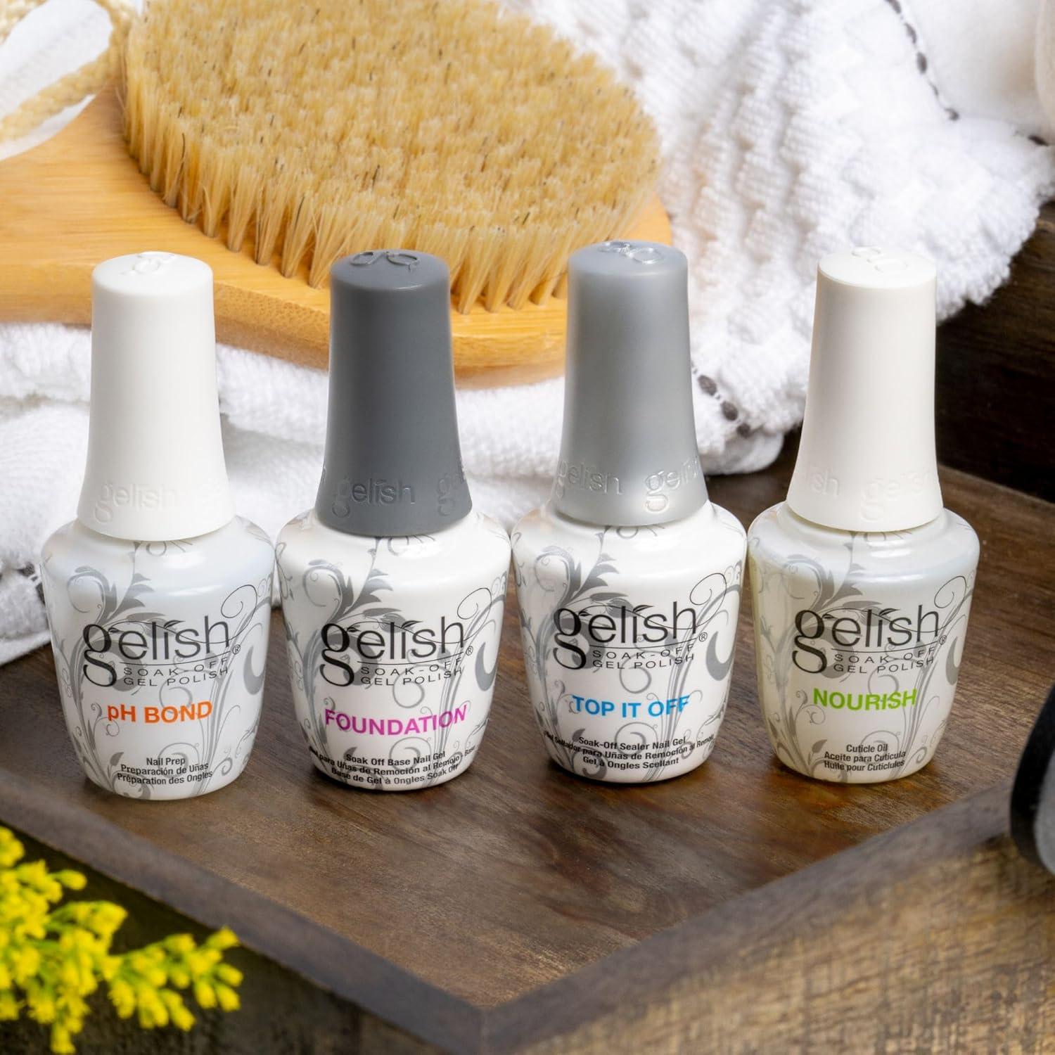 Kit Esencial Gelish Fantastic Four - 4 Esmaltes de 15ml