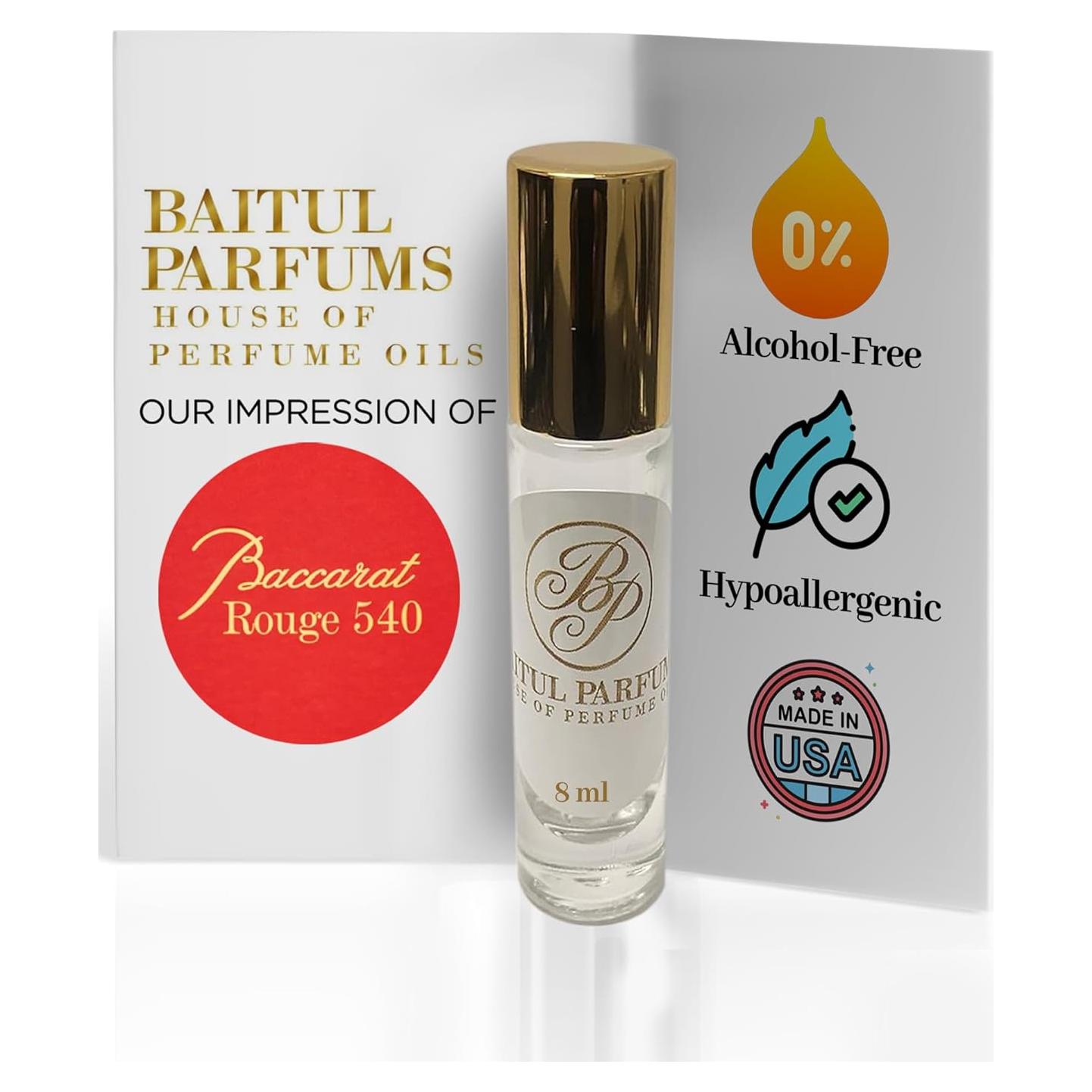 Aceite de Perfume Sin Alcohol Baitul Parfums 8ml Unisex