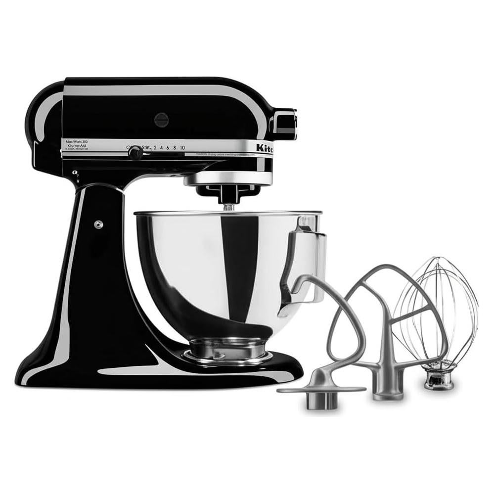 Batidora de Pie KitchenAid KSM85PBOB 4.5L Negro Onyx 300W