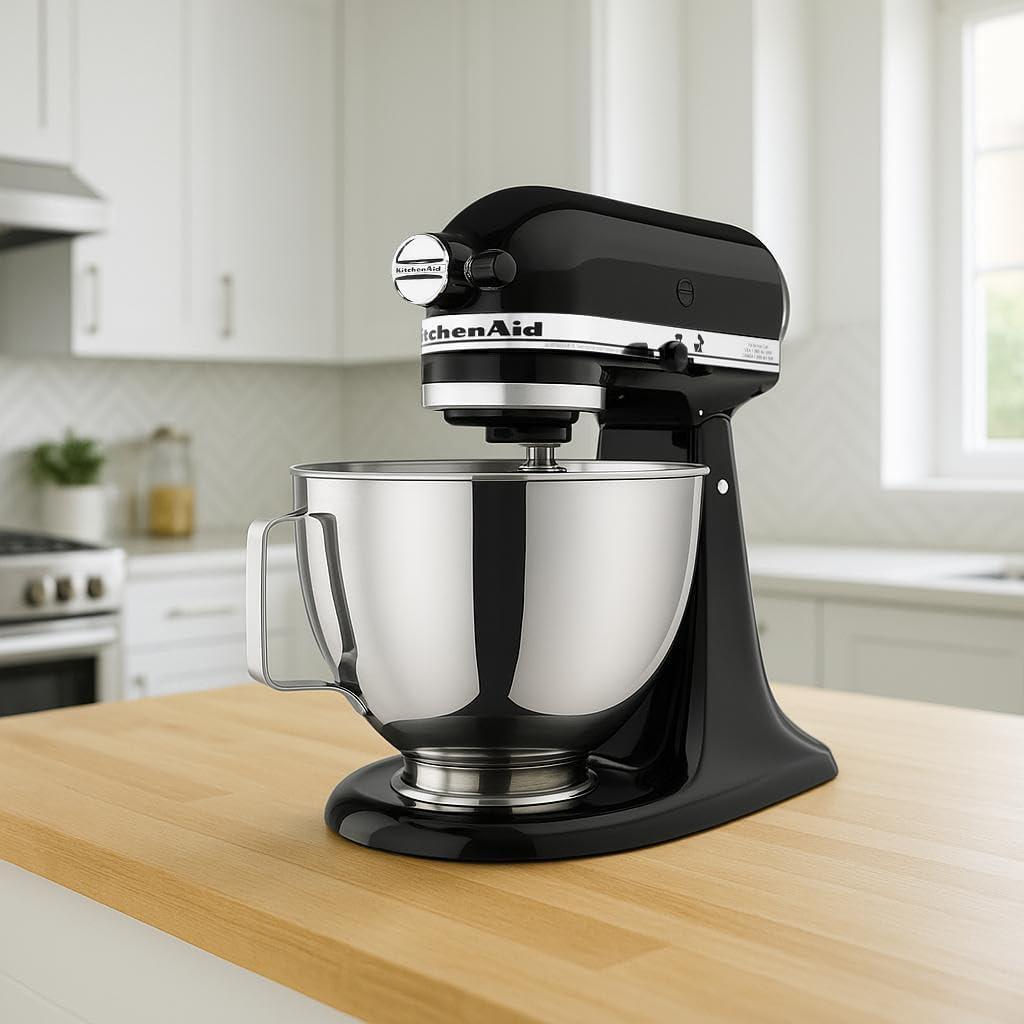 Batidora de Pie KitchenAid KSM85PBOB 4.5L Negro Onyx 300W