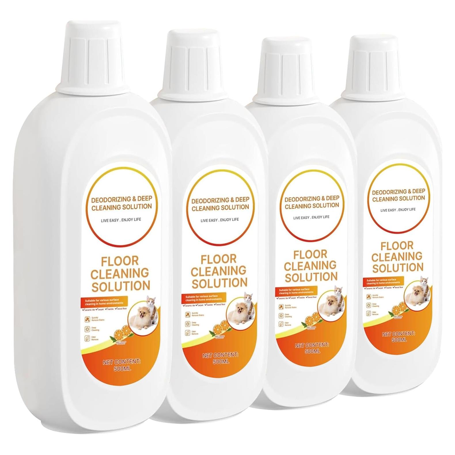 Limpiador de Suelos Tineco 4 Paquetes 500ml Aroma Naranja