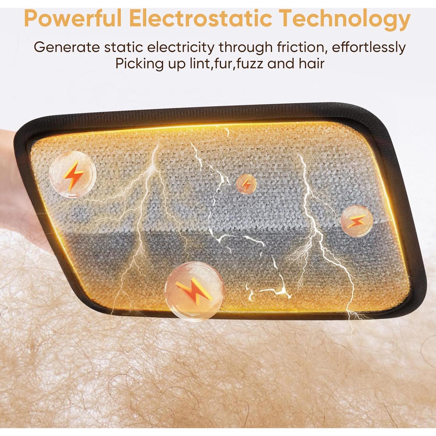 Guantes Electroestáticos Removedor de Pelo de Mascotas Wqapey