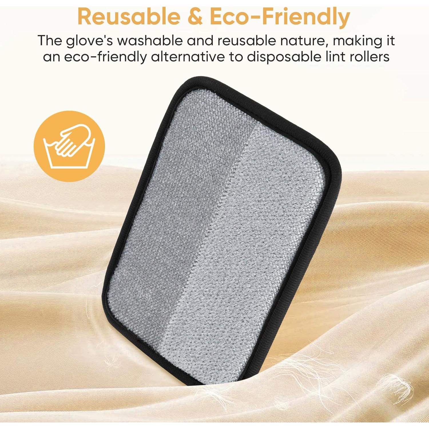 Guantes Electroestáticos Removedor de Pelo de Mascotas Wqapey