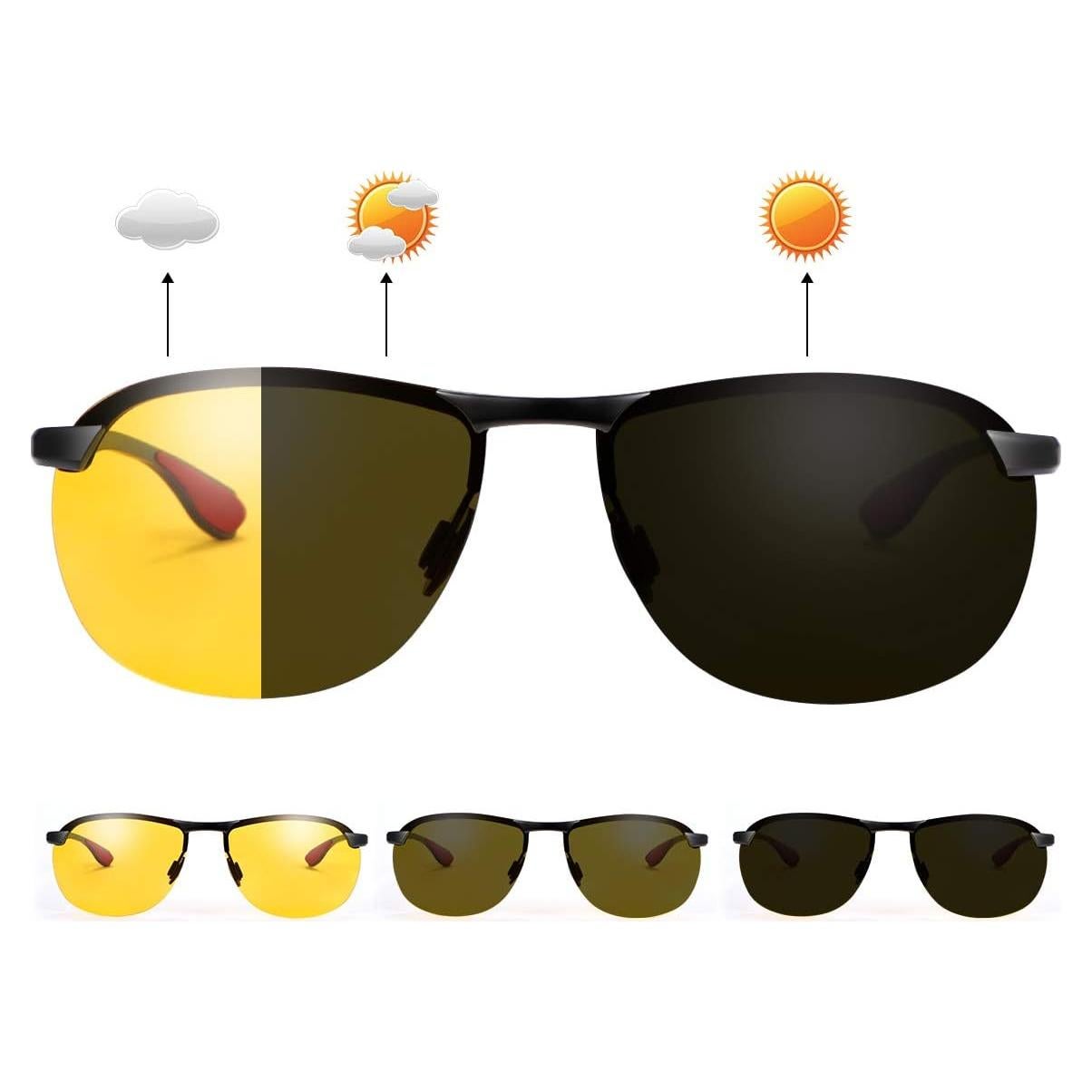 Gafas de Sol YIMI Fotoquímicas Polarizadas UV400 para Deportes