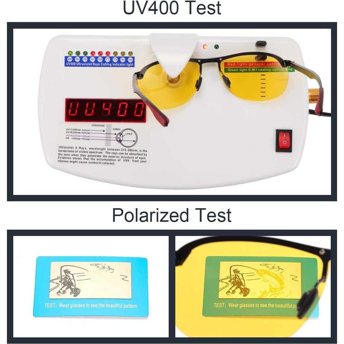Gafas de Sol YIMI Fotoquímicas Polarizadas UV400 para Deportes