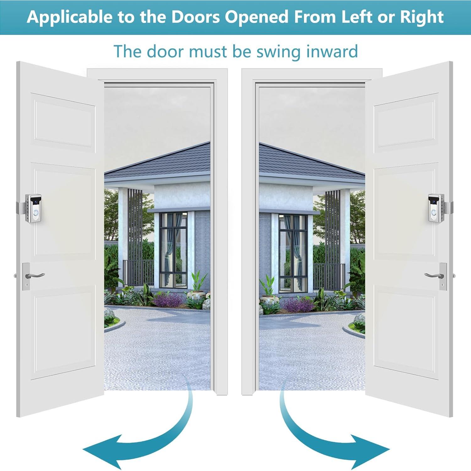 Soporte Montaje Timbre de Video Antirrobo KIMILAR Plata