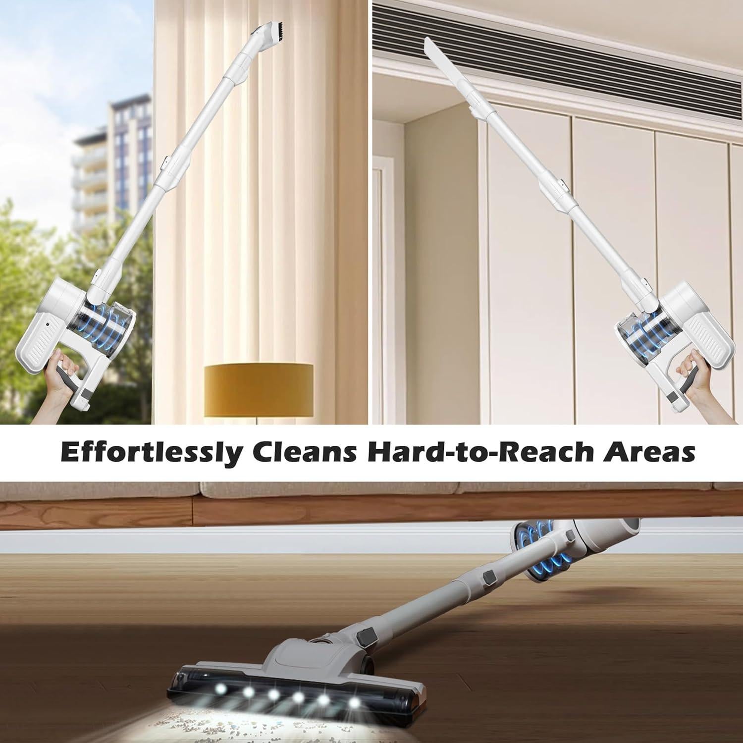 Aspiradora Inalámbrica PURKINN B8 200W 28000Pa 3 Modos