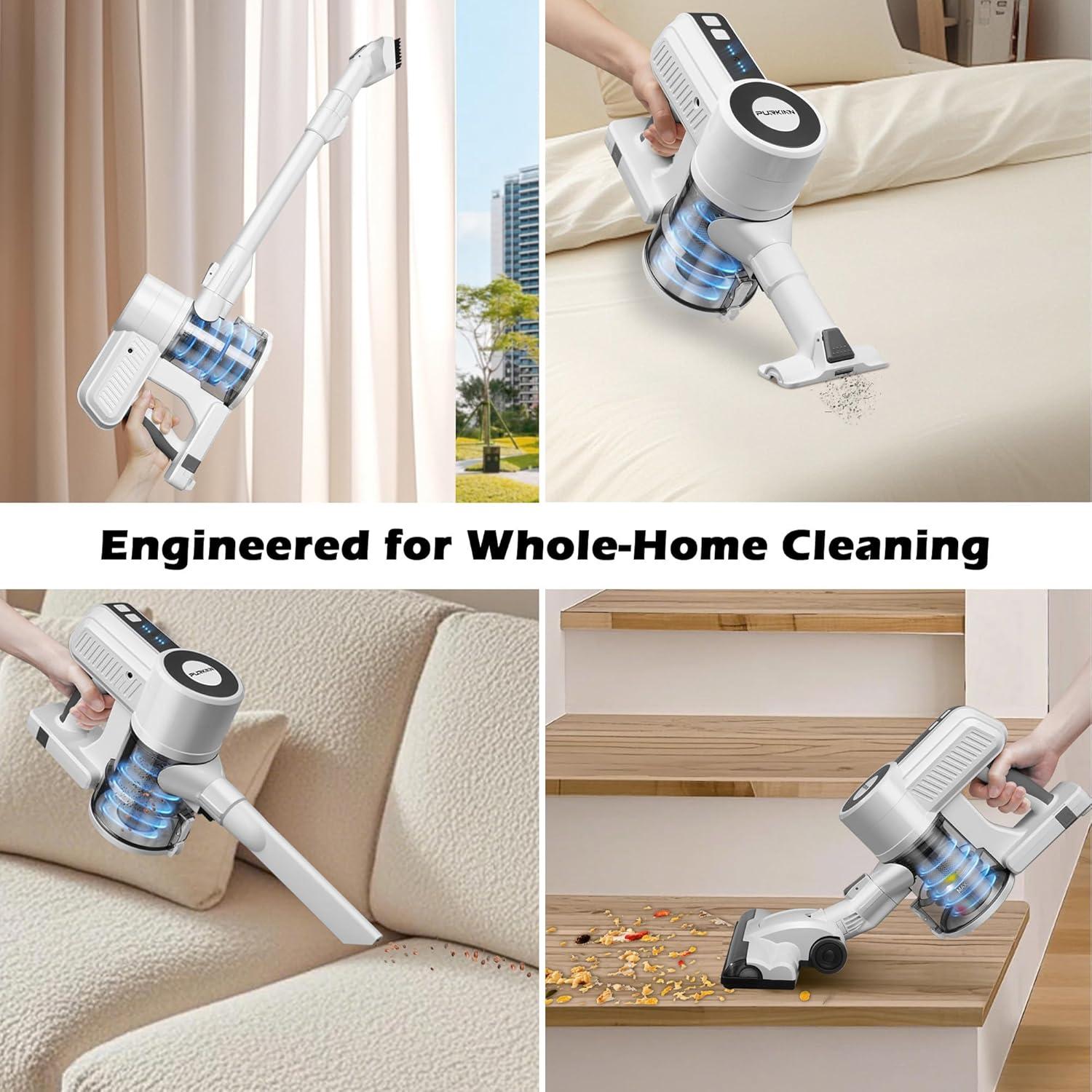 Aspiradora Inalámbrica PURKINN B8 200W 28000Pa 3 Modos