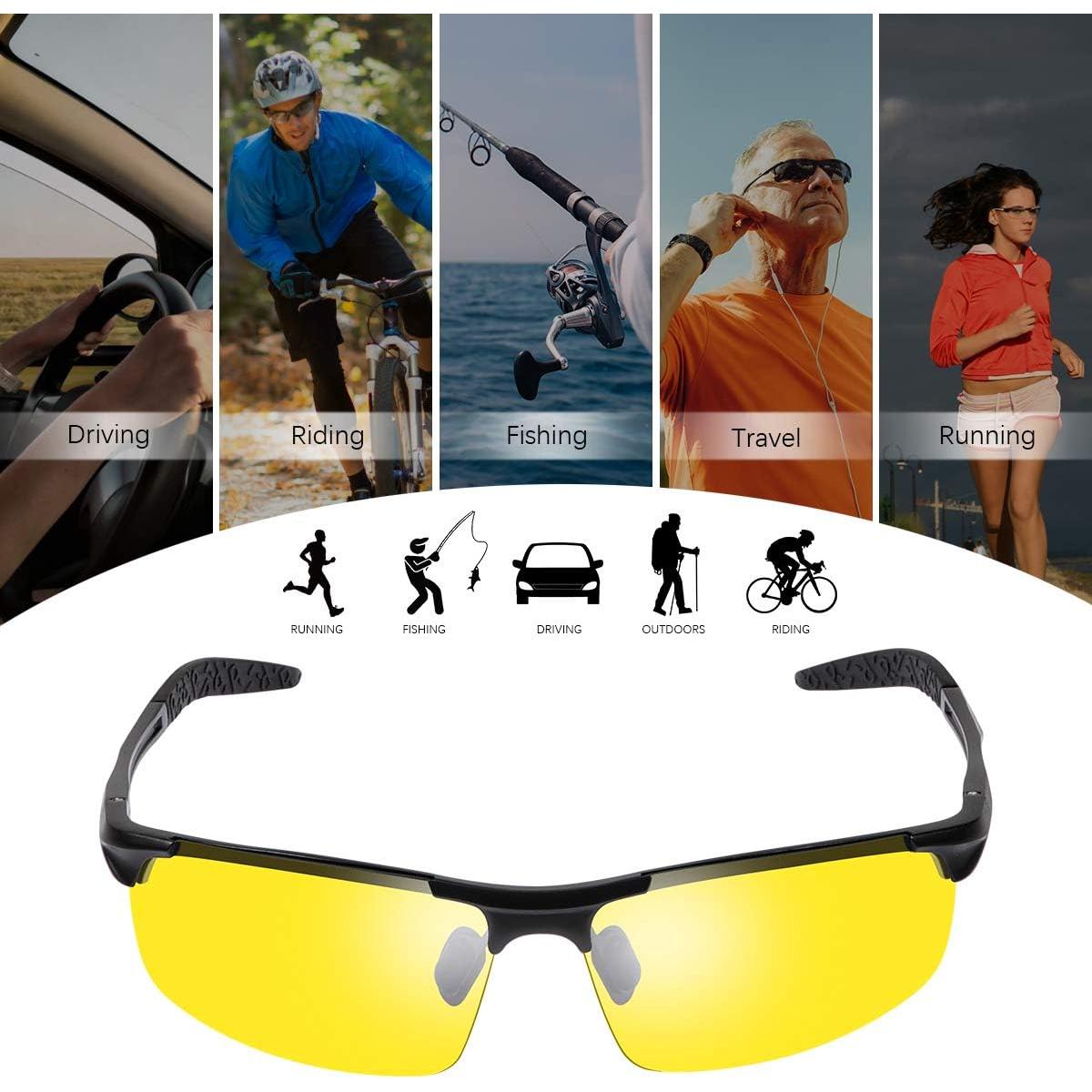 Gafas de Sol YIMI Fotoquímicas Polarizadas UV400 para Deportes