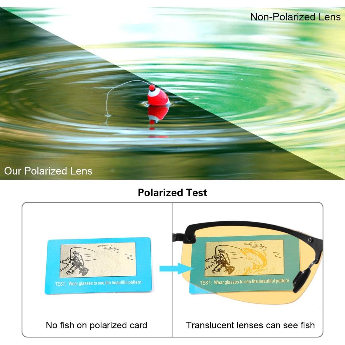 Gafas de Sol Fotoquímicas Polarizadas YIMI UV400 para Deportes