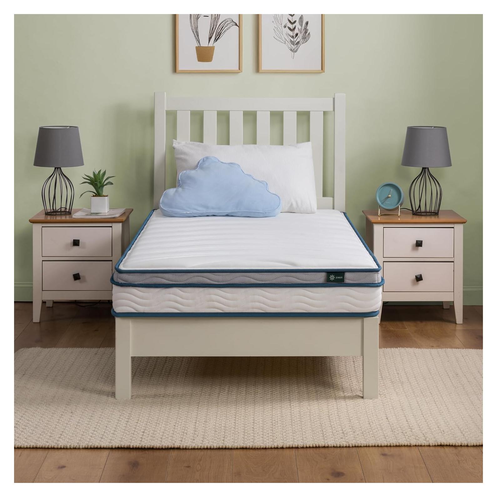 Colchón Híbrido Zinus Spring Sensation 15 cm Individual