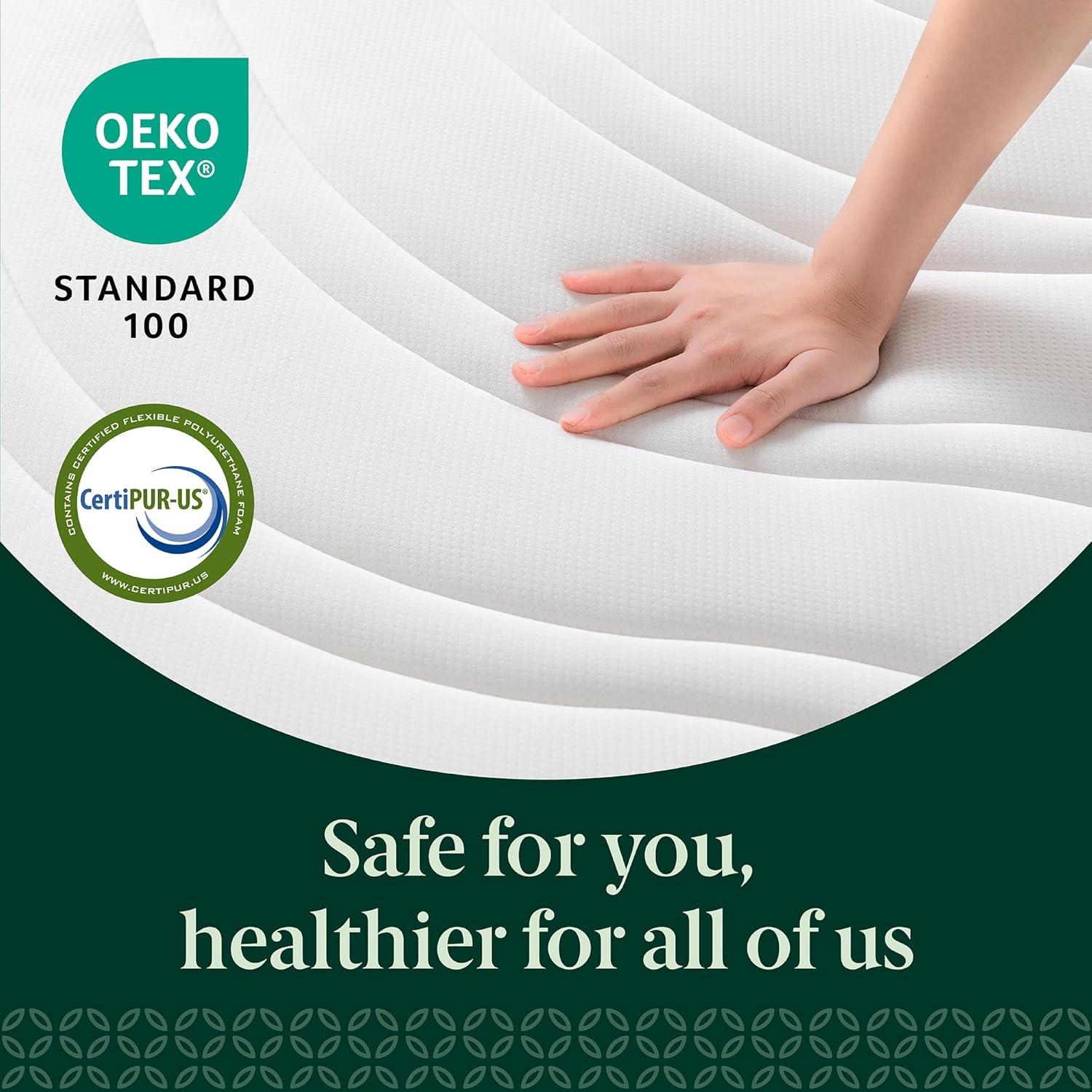 Colchón Híbrido Zinus Spring Sensation 15 cm Individual