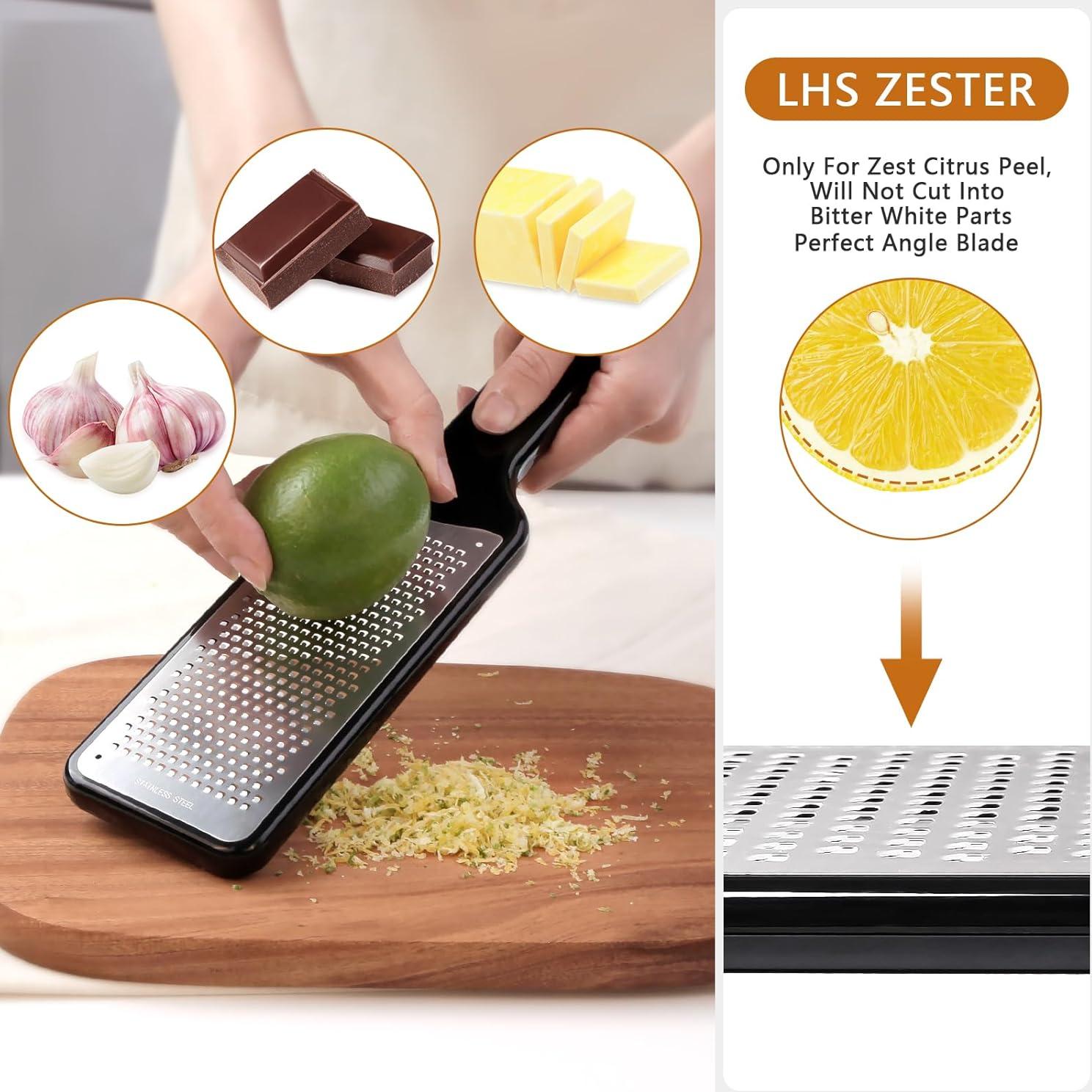 Rallador de Limón LHS de Acero Inoxidable - Multifuncional