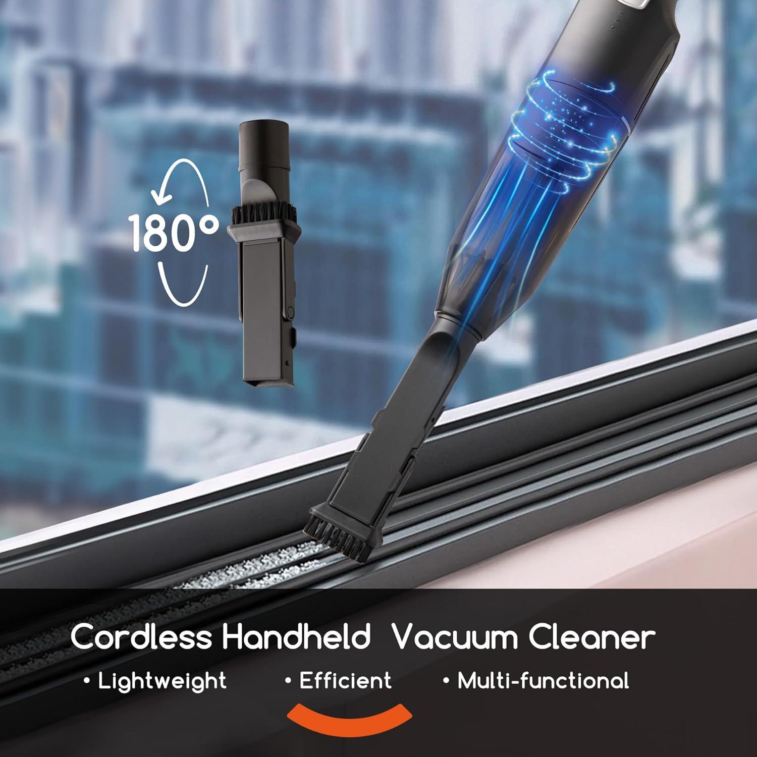 Aspiradora sin cable REECOO K-908-1 2 en 1 10-17Kpa