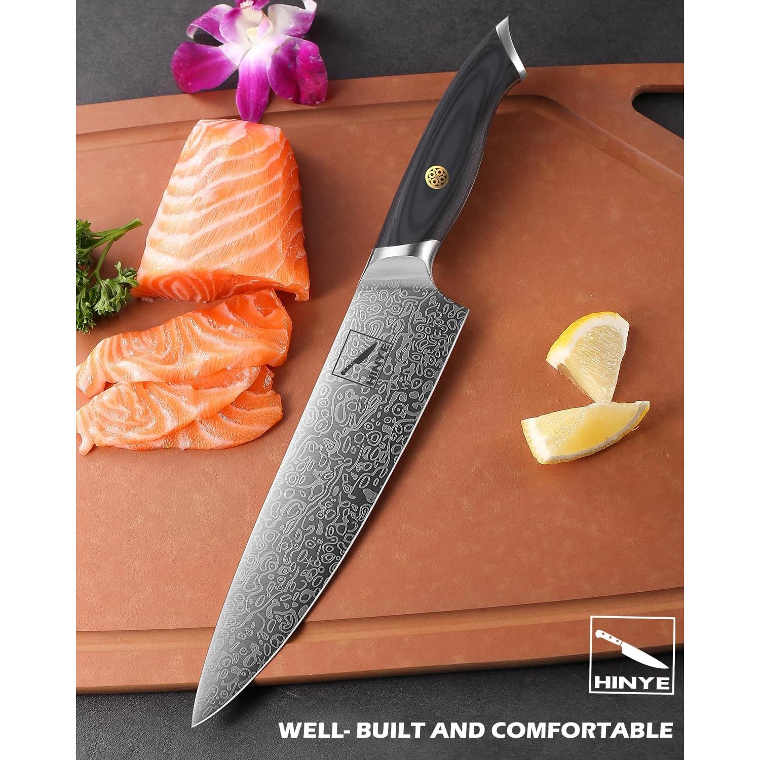Cuchillo de Cocina Profesional Hinye 21.34 cm Acero Alemán