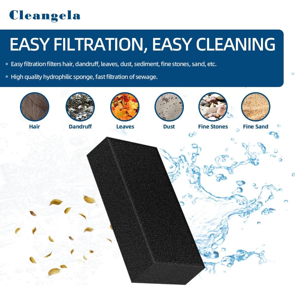 Paquete de 12 Filtros de Reemplazo Cleangela EX201 para Aspiradoras Shark