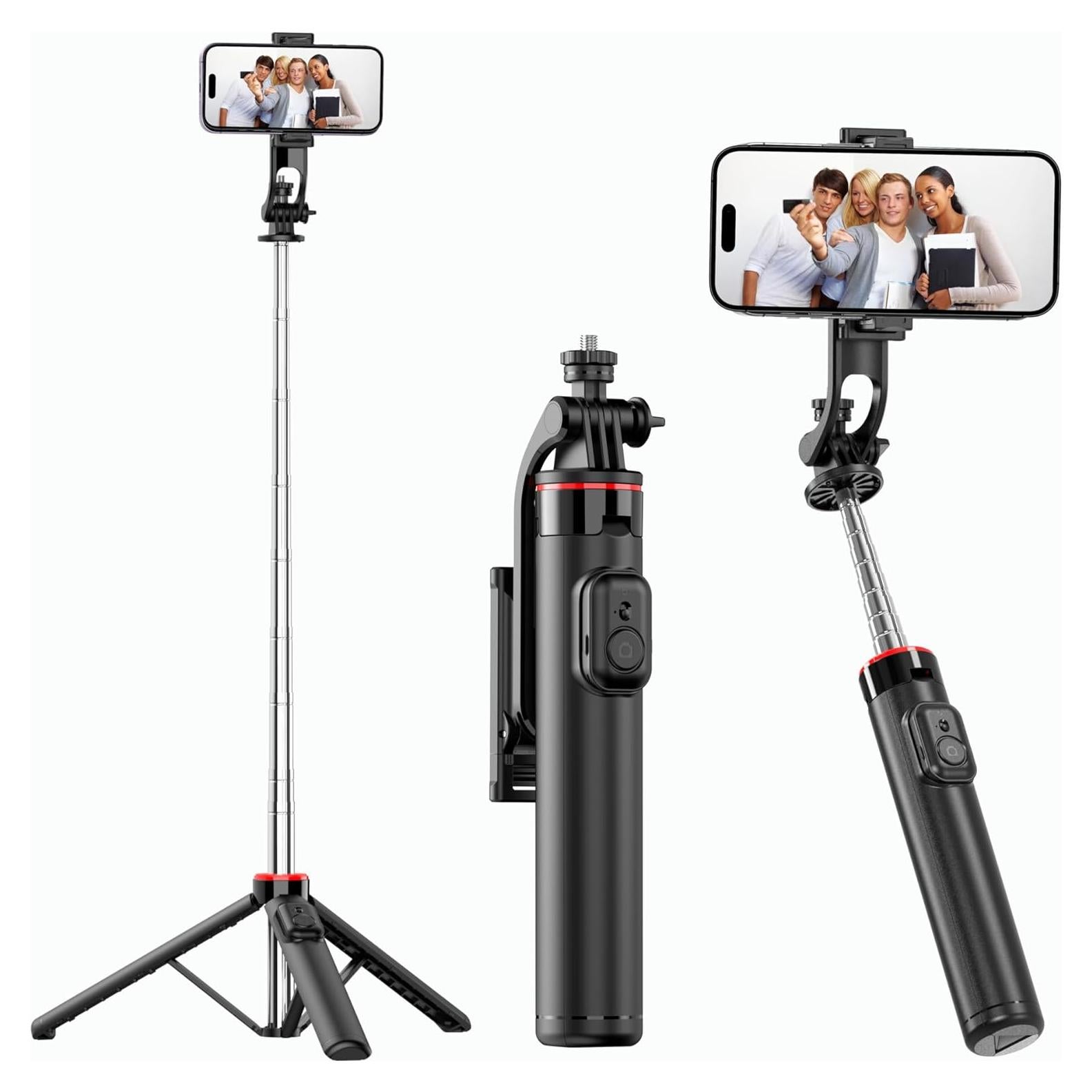 Trípode para Selfies ForgeRay C13 1.32m con Control Remoto