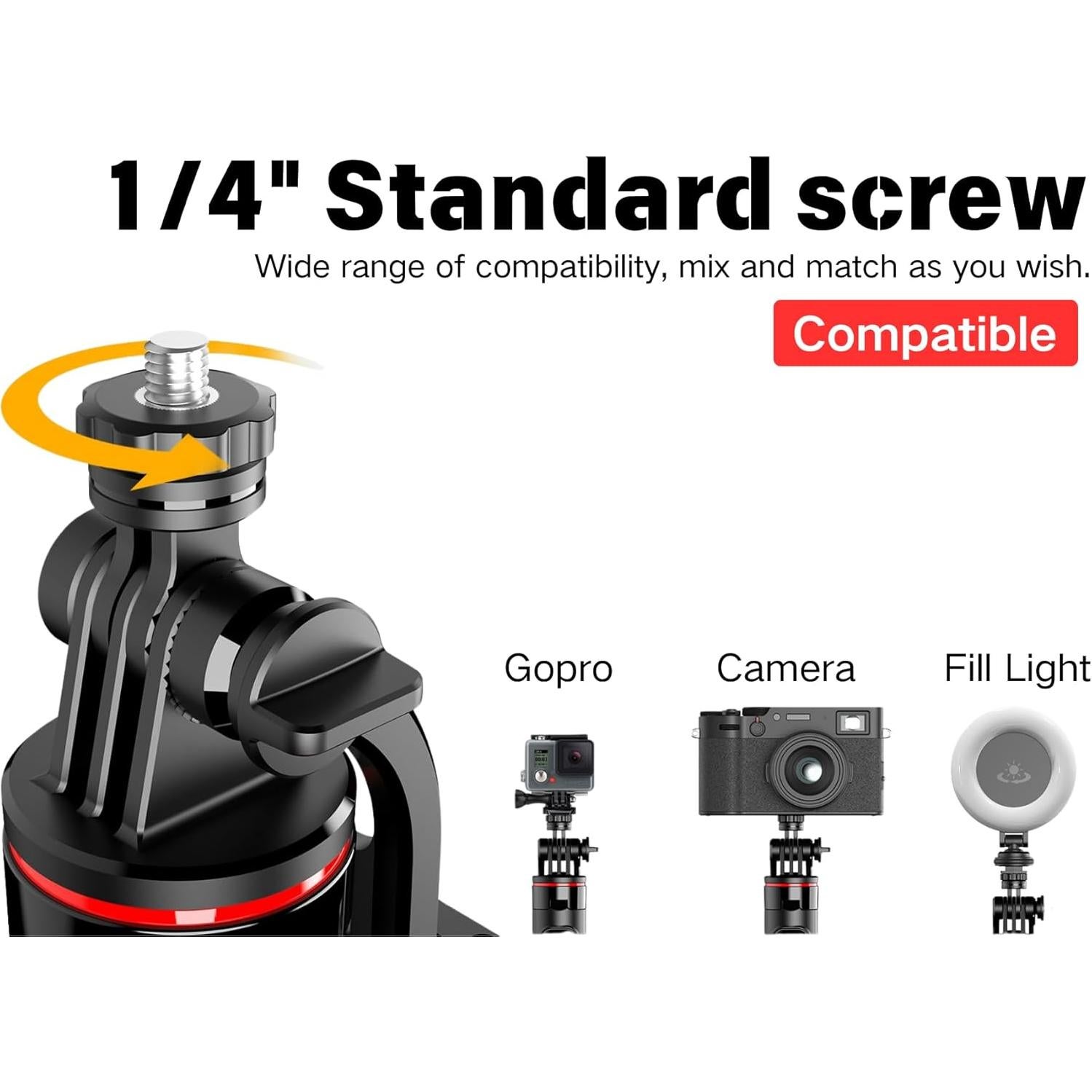 Trípode para Selfies ForgeRay C13 1.32m con Control Remoto