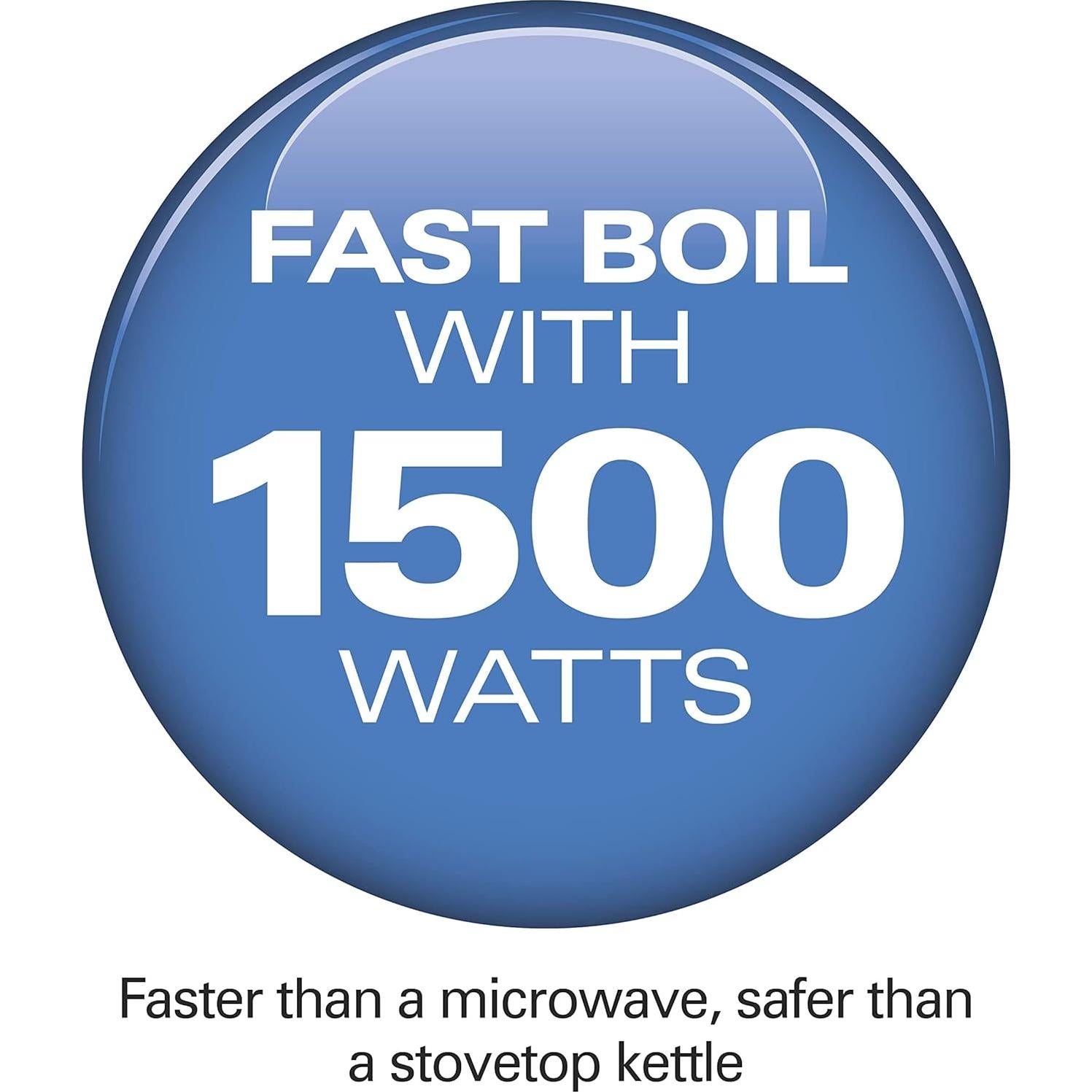 Hervidor Eléctrico de Vidrio Hamilton Beach 1L 1500W Apagado Automático