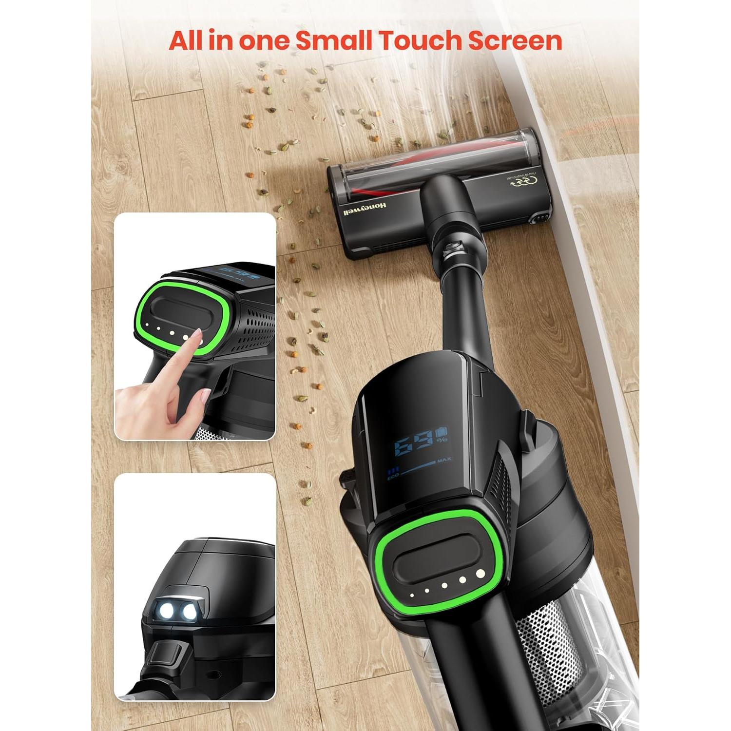 Aspiradora Inalámbrica Honeywell VC16 600W Autolimpiante 60min