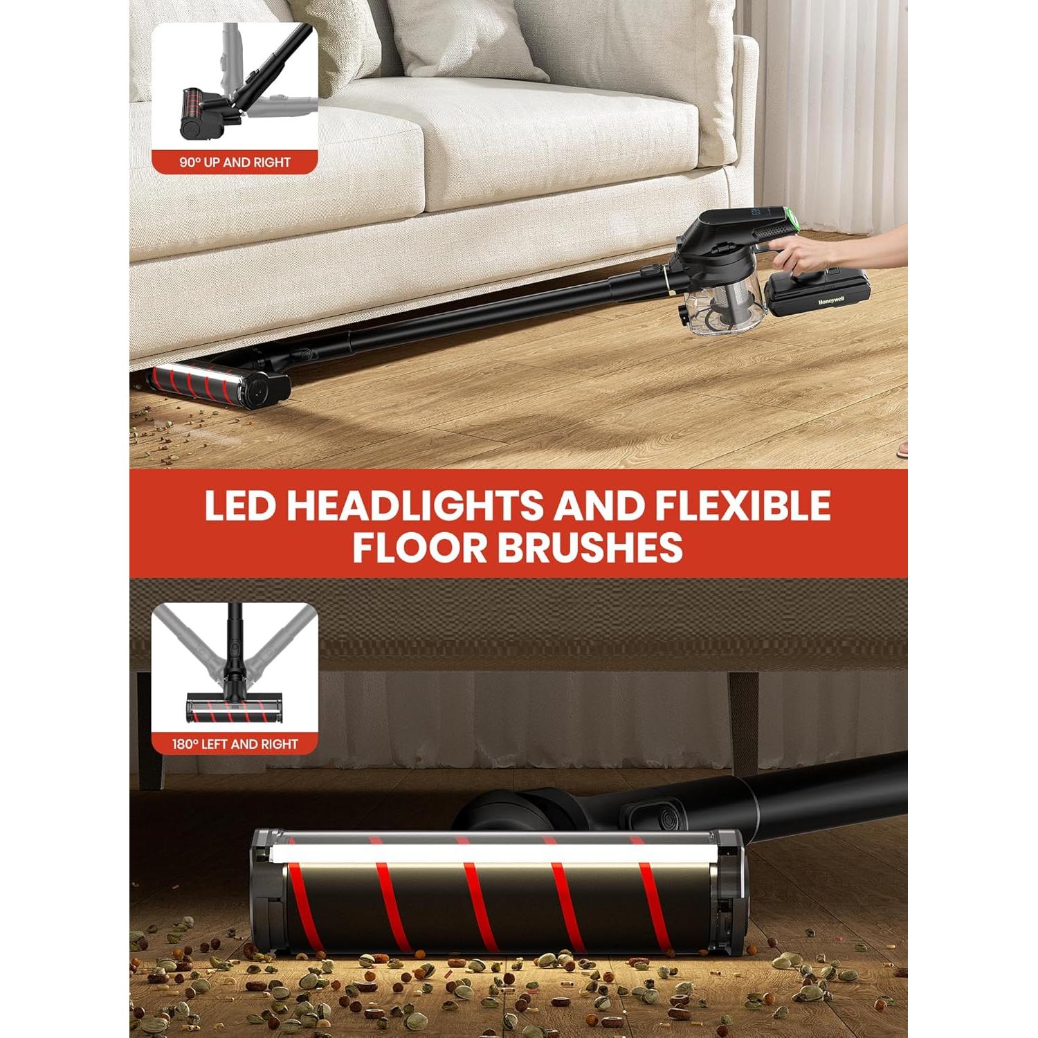 Aspiradora Inalámbrica Honeywell VC16 600W Autolimpiante 60min