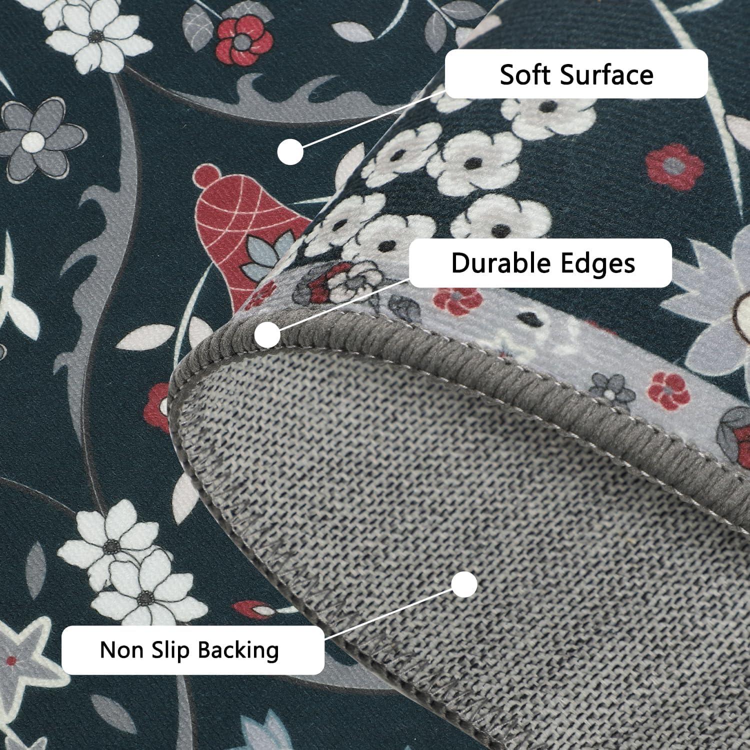 Conjunto de Alfombrillas de Cocina Falflor 3 Piezas Antideslizantes