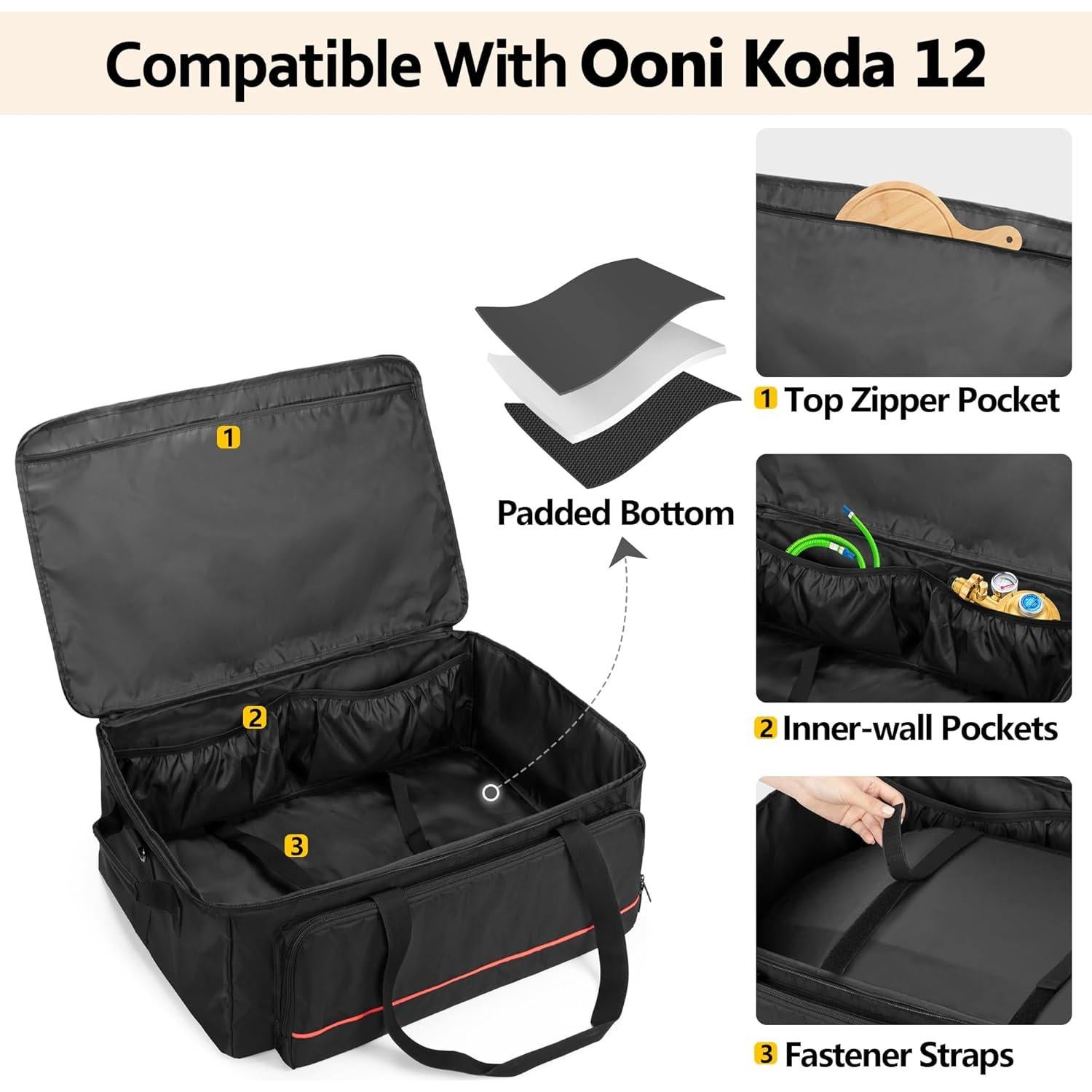 Bolsa de Transporte HODRANT para Horno de Pizza Ooni Koda 12