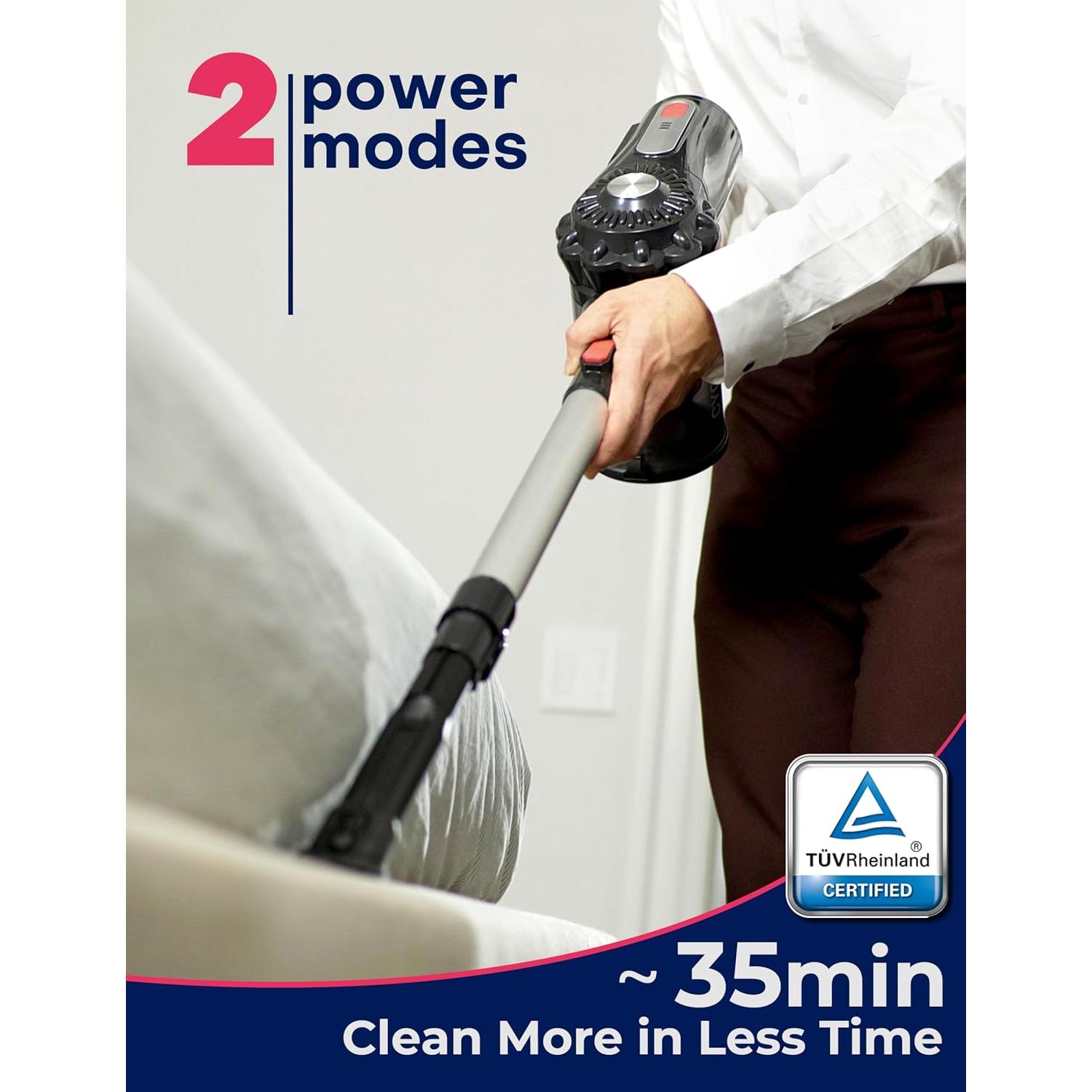 Aspiradora Inalámbrica Roomie Tec DYLON 2 en 1 HEPA 150W